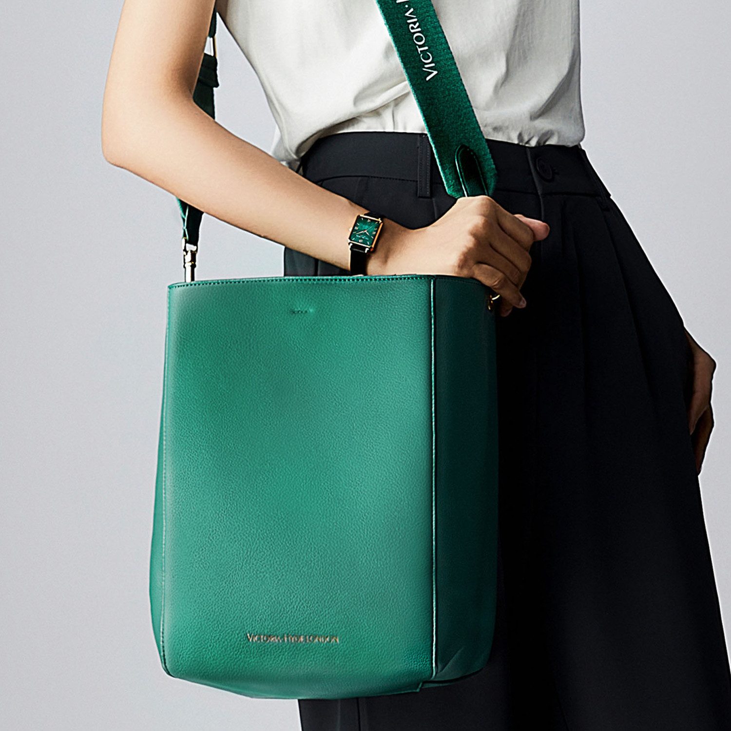 Victoria Hyde Handtasche Shopper Damen Shopper Tasche Groß Henkeltasche Schultertasche (Kein Set, Kein Set), klassisch