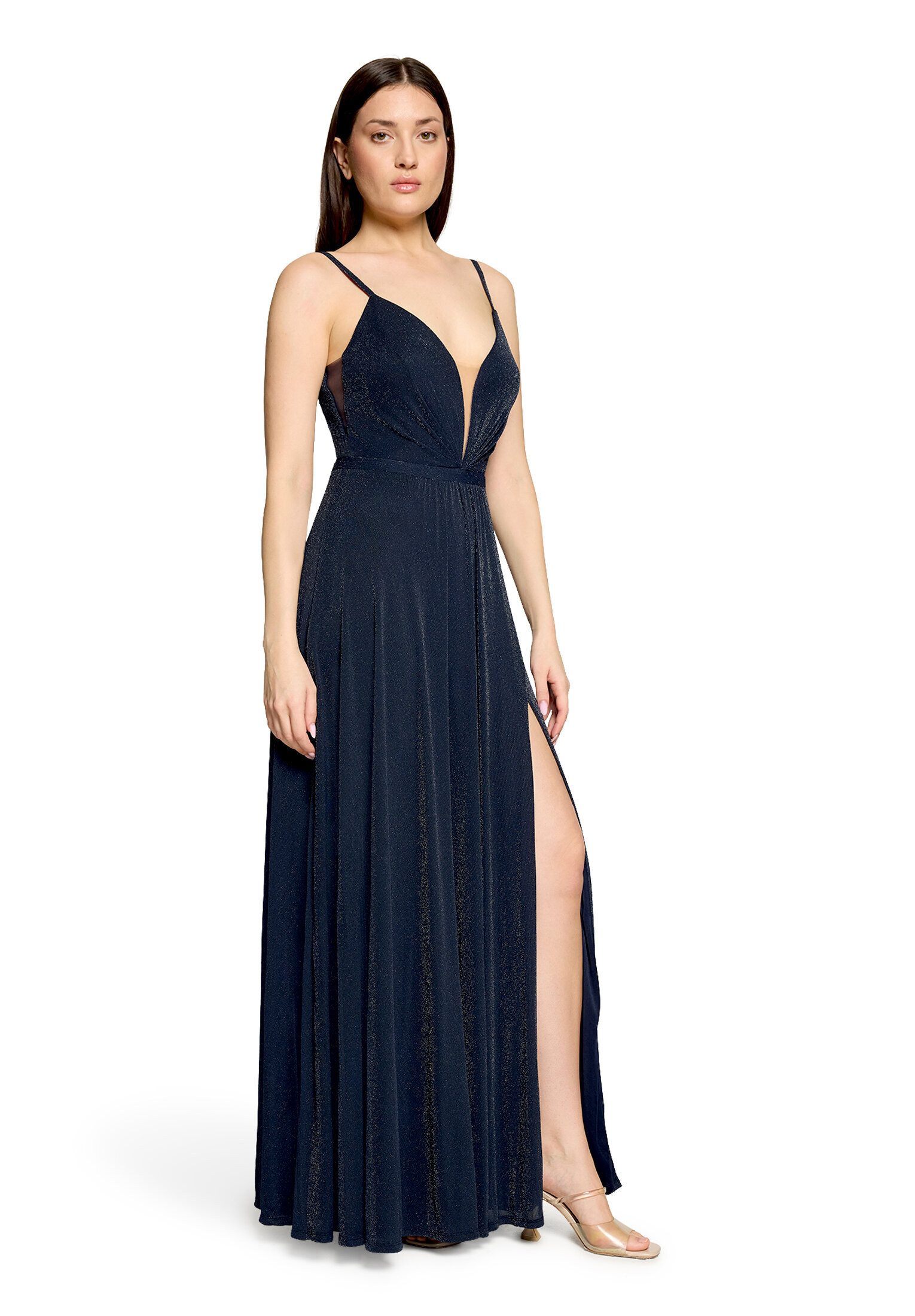Vera Mont Abendkleid Damen mit Lurexfaden