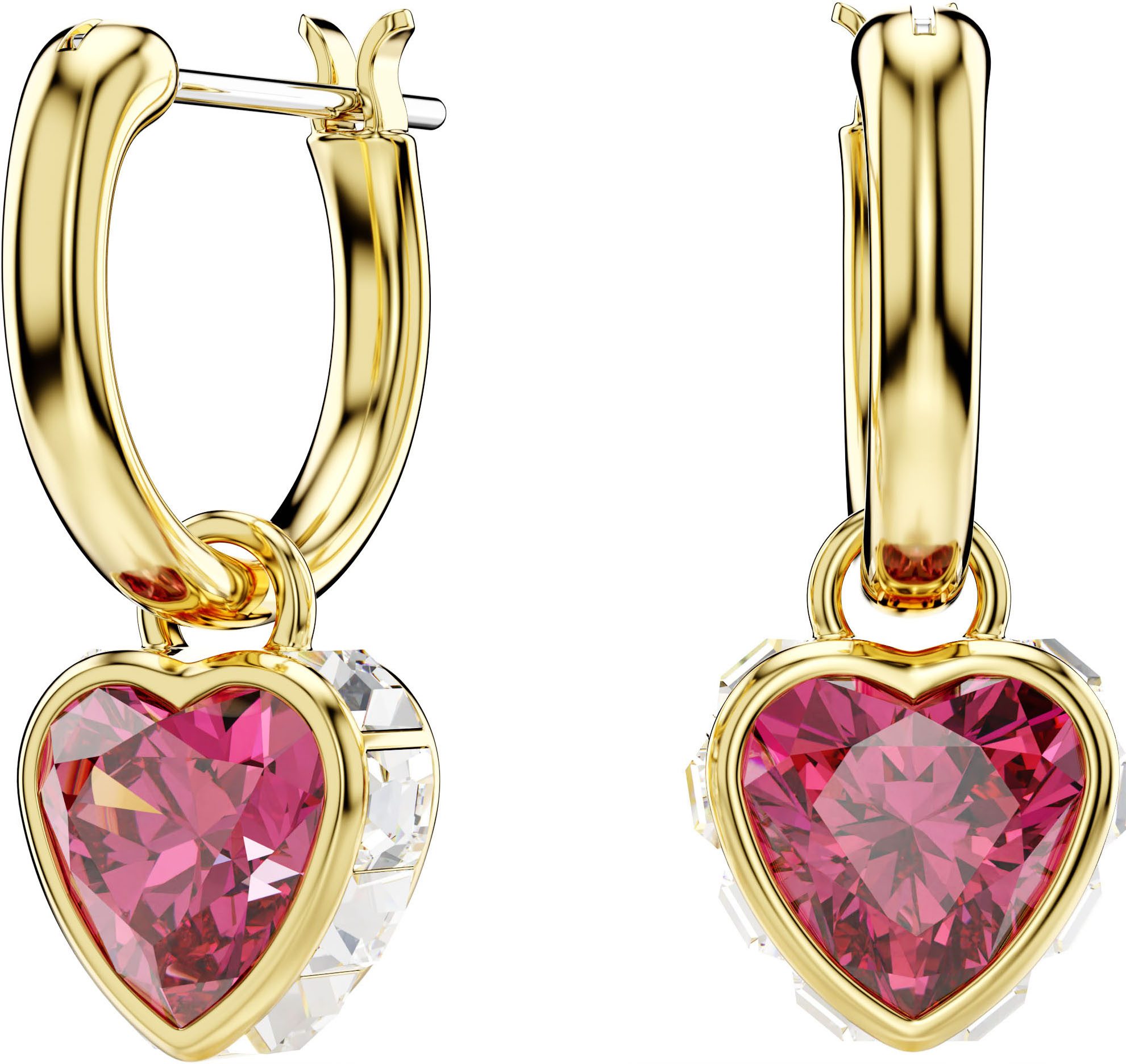 Swarovski Paar Серьги-кольца Stilla Drop, mit Swarovski® Kristall - Einhänger abnehmbar