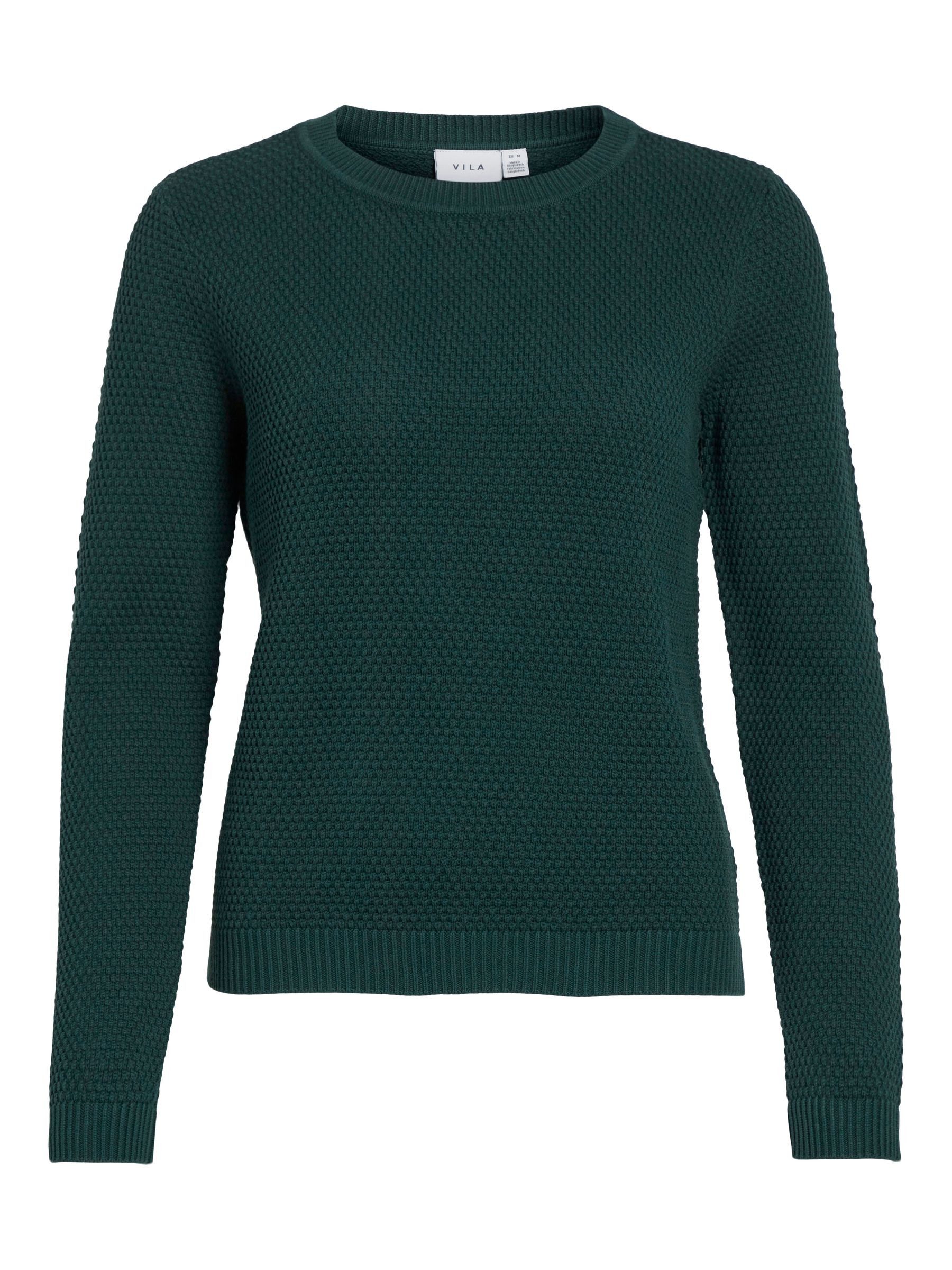 Vila Strickpullover Struktur Strickpullover Kuscheliger Design günstig online kaufen
