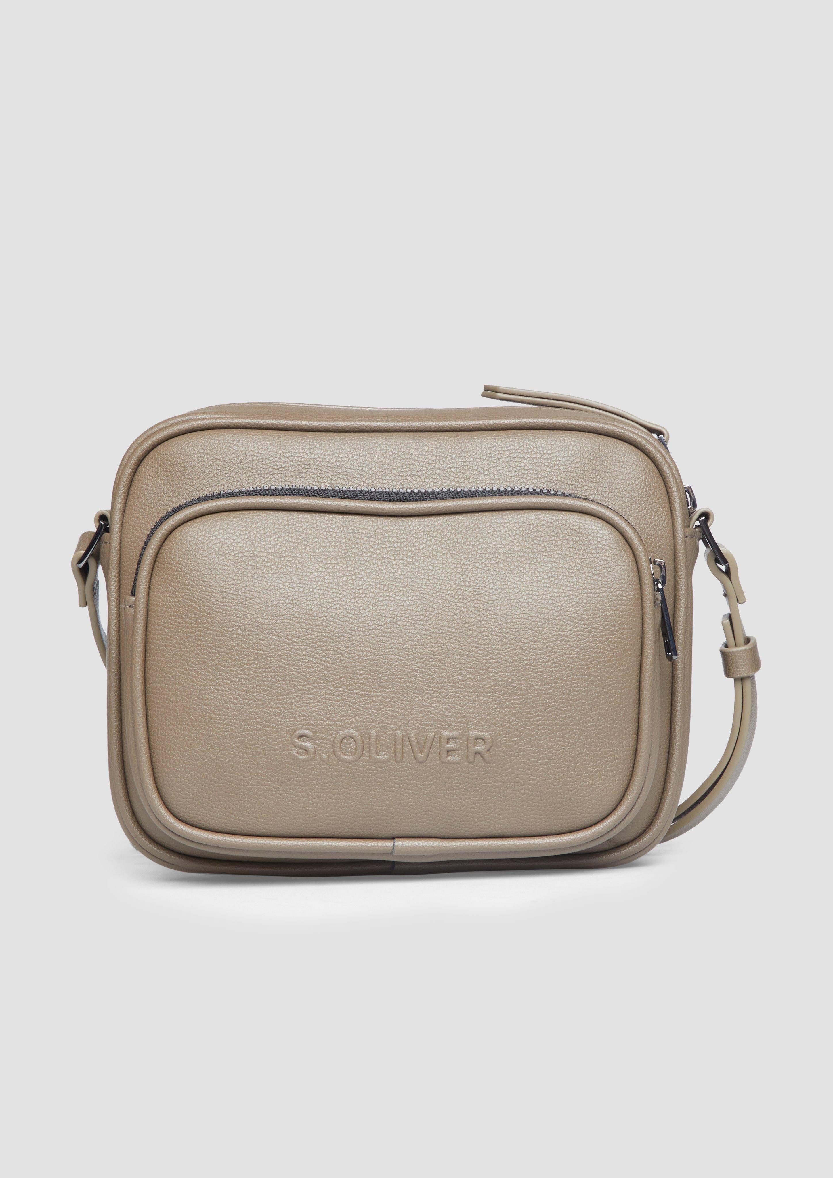s.Oliver Tragetasche Große Camera-Bag in Leder-Optik, günstig online kaufen