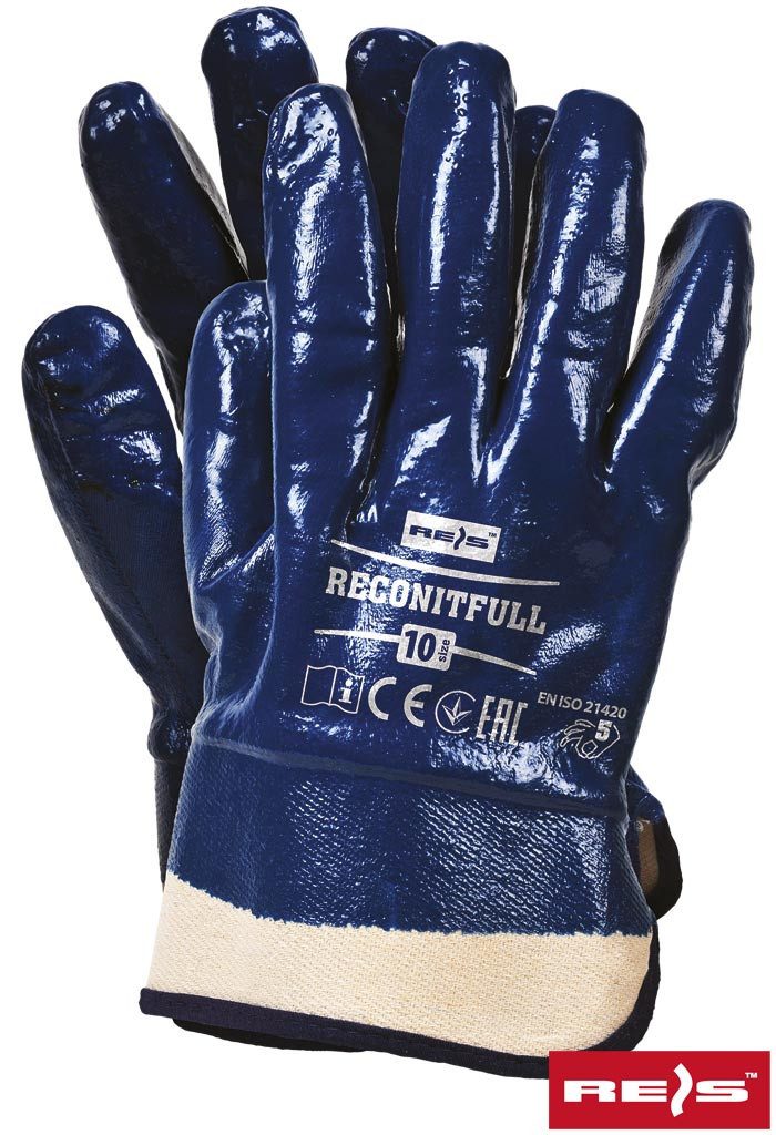 Arbeitshandschuhe Arbeitshandschuhe Handschuhe Schutzhandschuhe RECONITFULL Gr. 10