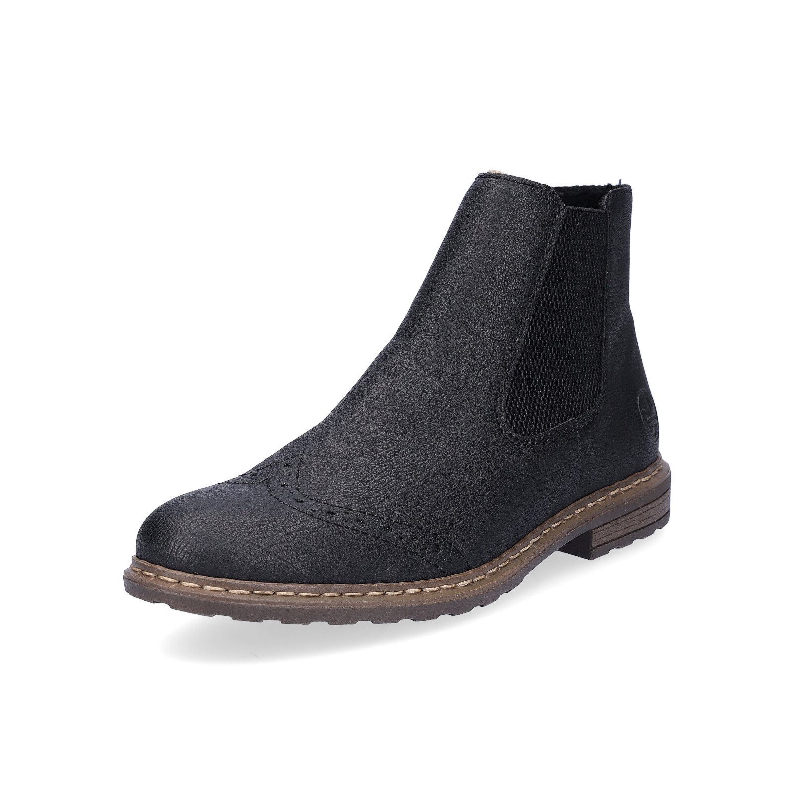 Fabelhafte Rieker Boots Schwarz Damen Bild