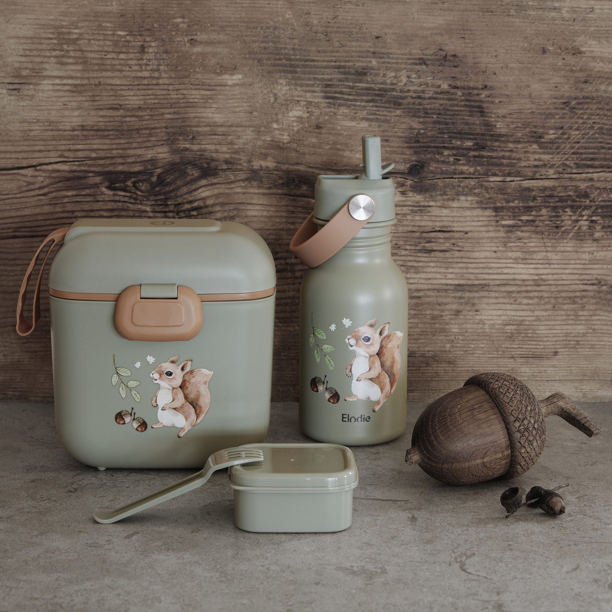Elodie Lunchbox Lunch & Snack Box - Brotdose – Chipmunk Darling, Polypropylen – Bild 4 von 5