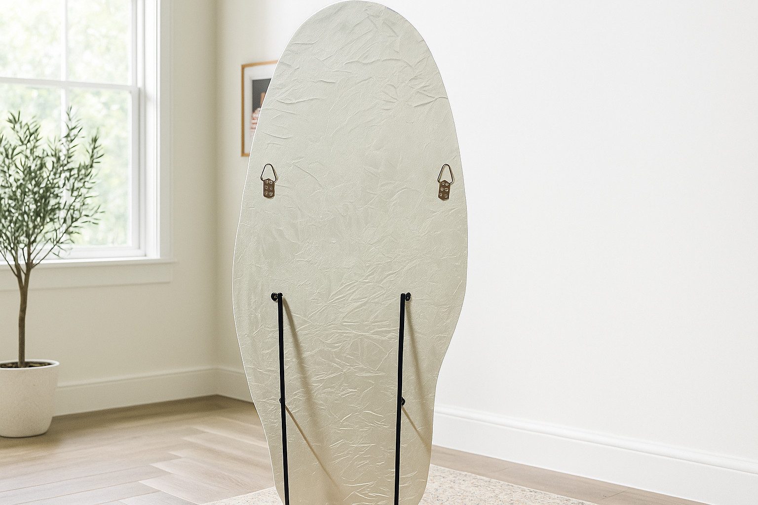 BOURGH Standspiegel UNIQUE Spiegel 160x60cm - Wandspiegel mit Flanellrahmen günstig online kaufen