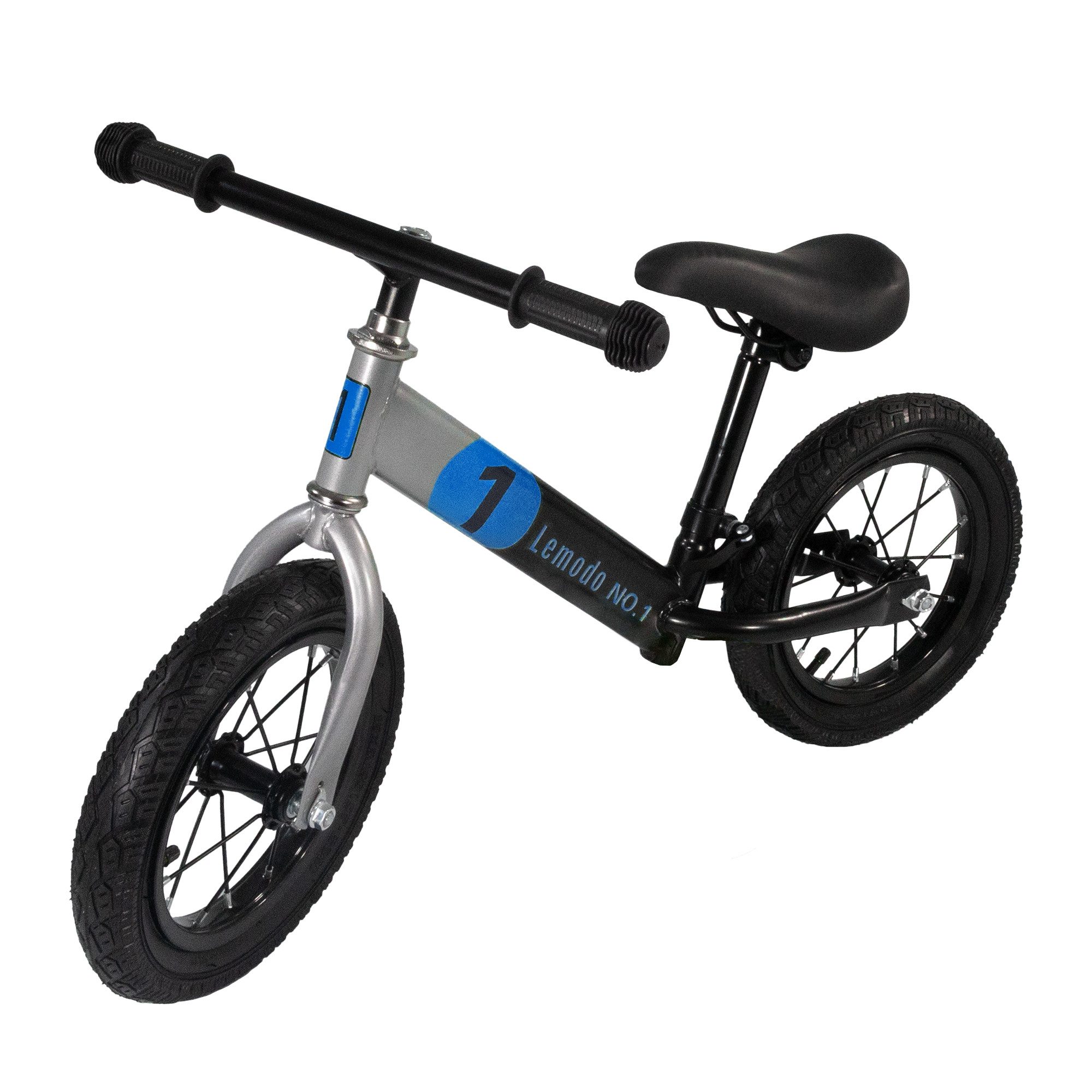 Lemodo Laufrad Lauflernrad mit 12 Zoll Lufträder, höhenverstellbares Balance Bike 12 Zoll, für Kinder von 2-7 Jahren geeignet