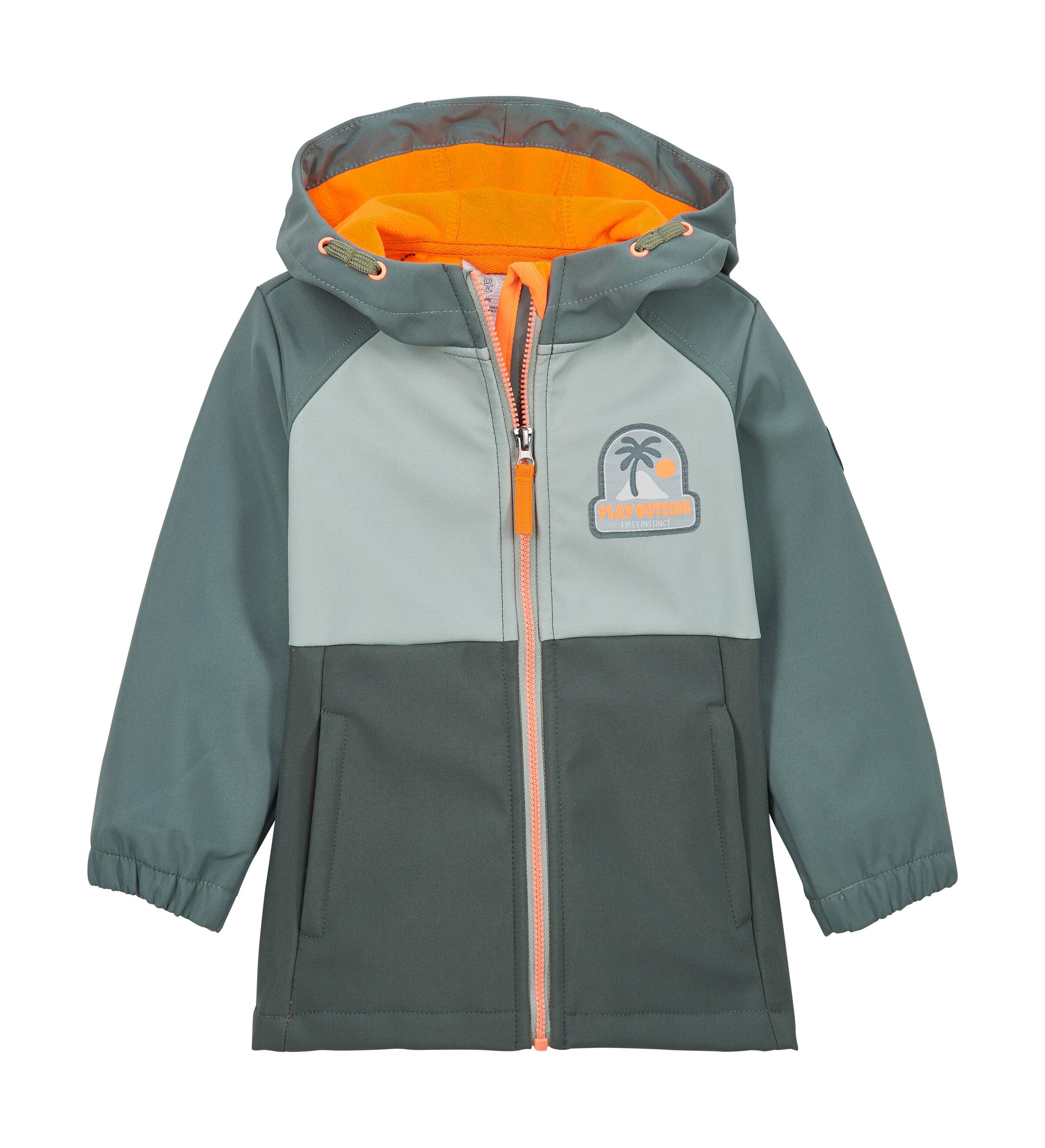 first instinct by killtec Softshelljacke FIOS 4 MNS SFTSHLL JCKT Wasserabweisende Softshelljacke mit Colourblock-Design