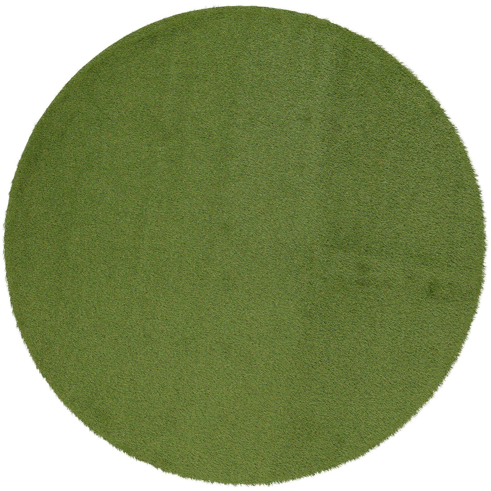 Snapstyle Rasenteppich Luxus Для штучного газону Rasenteppich Wembley Rund, Rund, Höhe: 20 mm