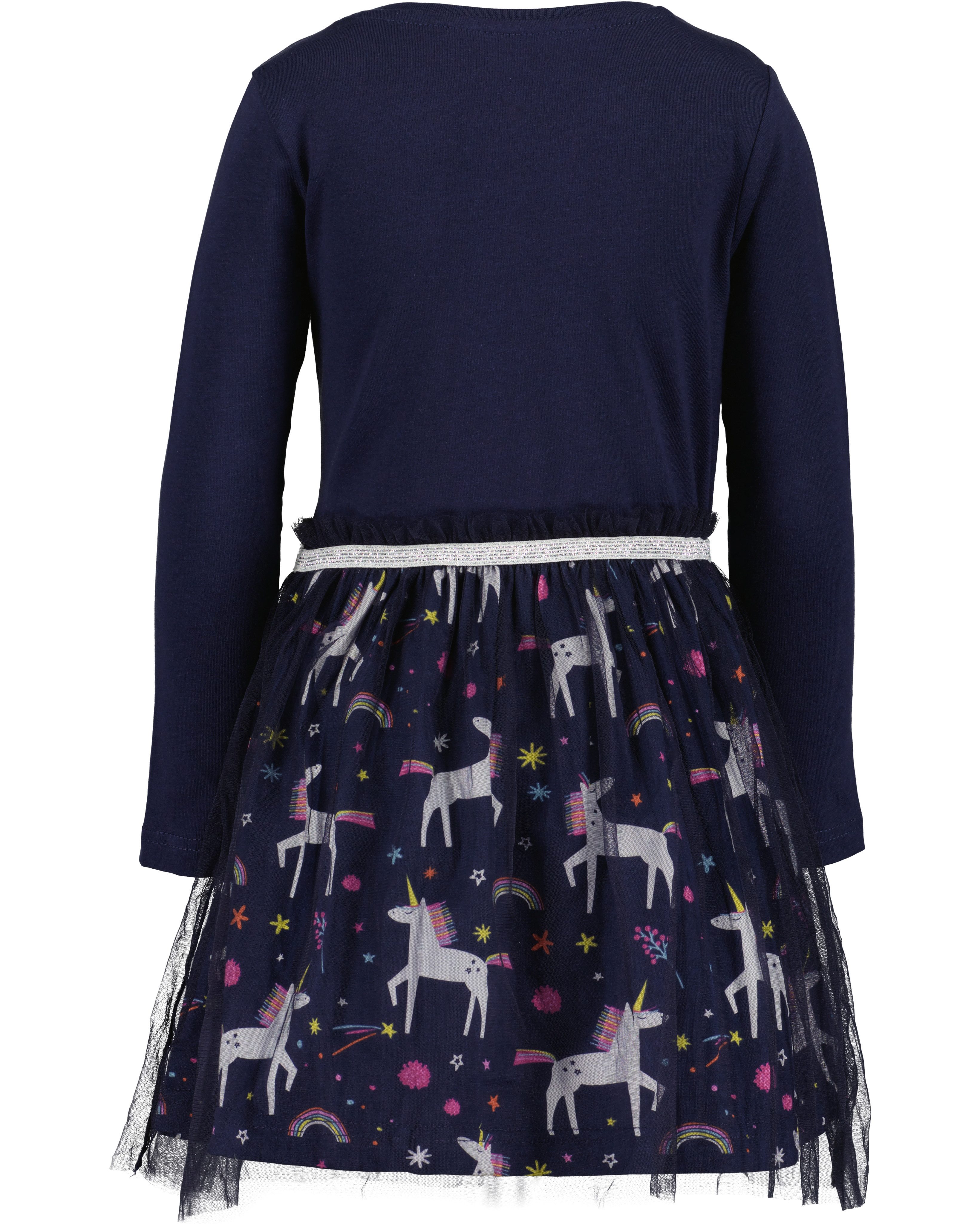 Blue Seven Jerseykleid mit aufgesetztem Tüllrock – Bild 3 von 4