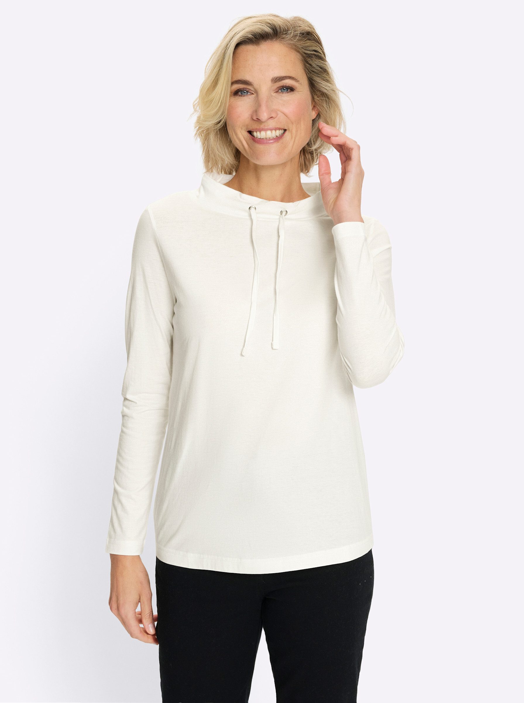 Sieh an! T-Shirt Langarm-Shirt Langarm günstig online kaufen