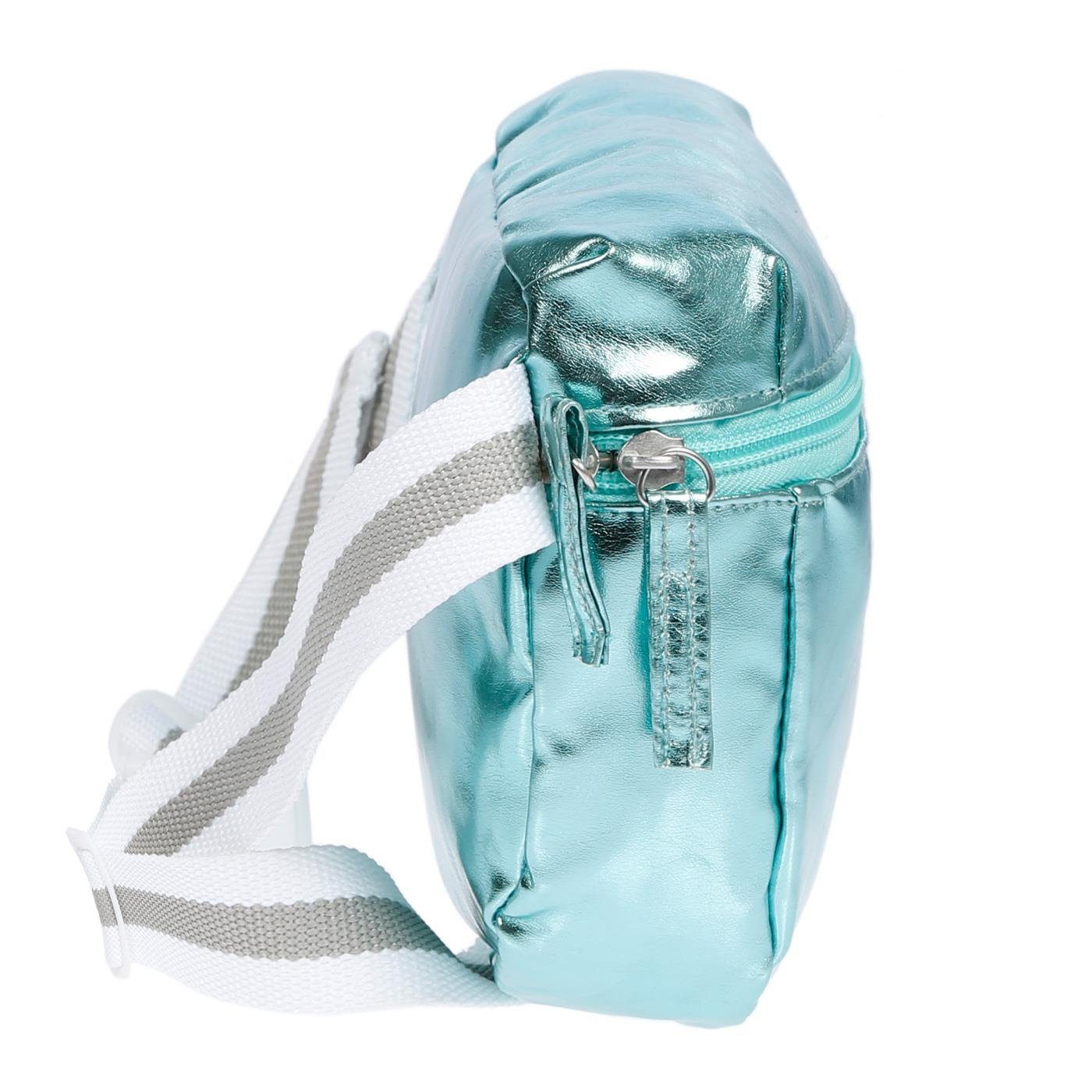 Christian Wippermann Bauchtasche Damen Bauchtasche Metallic Waist Bag Waistbag Mädchen, Wasserfest
