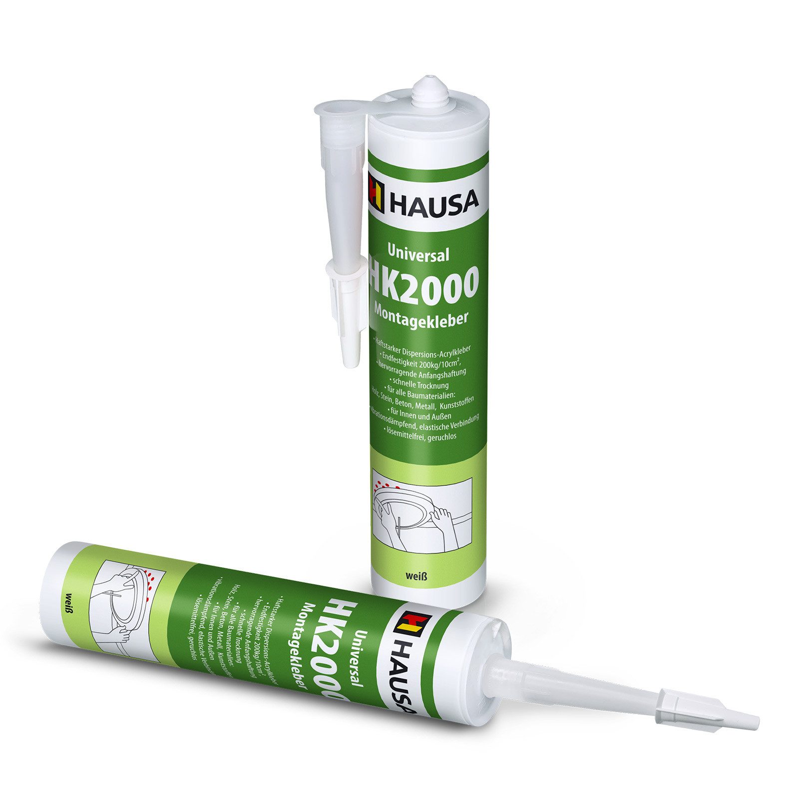 Hausa Montagekleber Universal HK2000, (Kraftkleber, Baukleber, günstig online kaufen