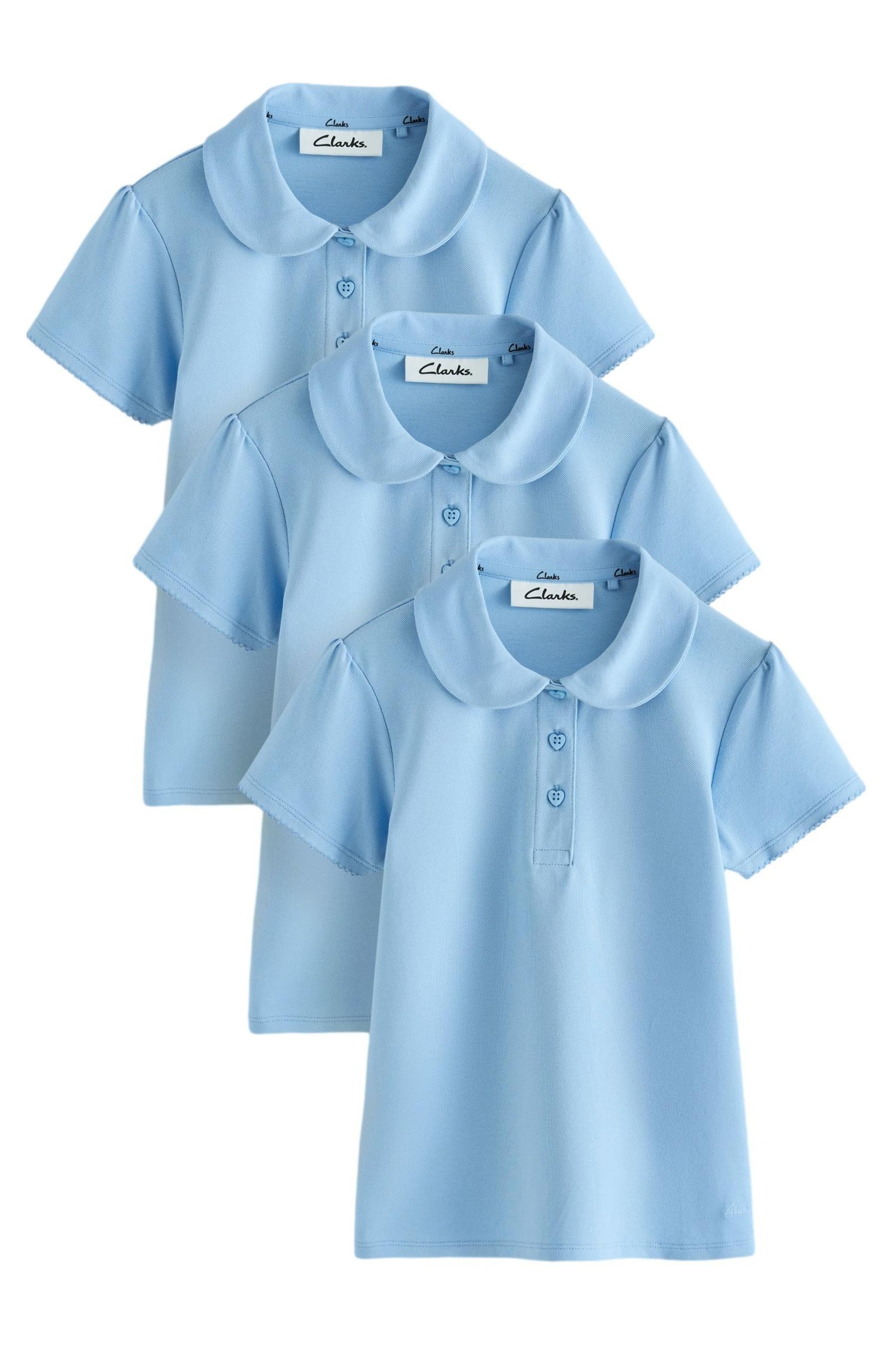 Poloshirt Clarks Kurzarm-Poloshirts im 2er-Pack