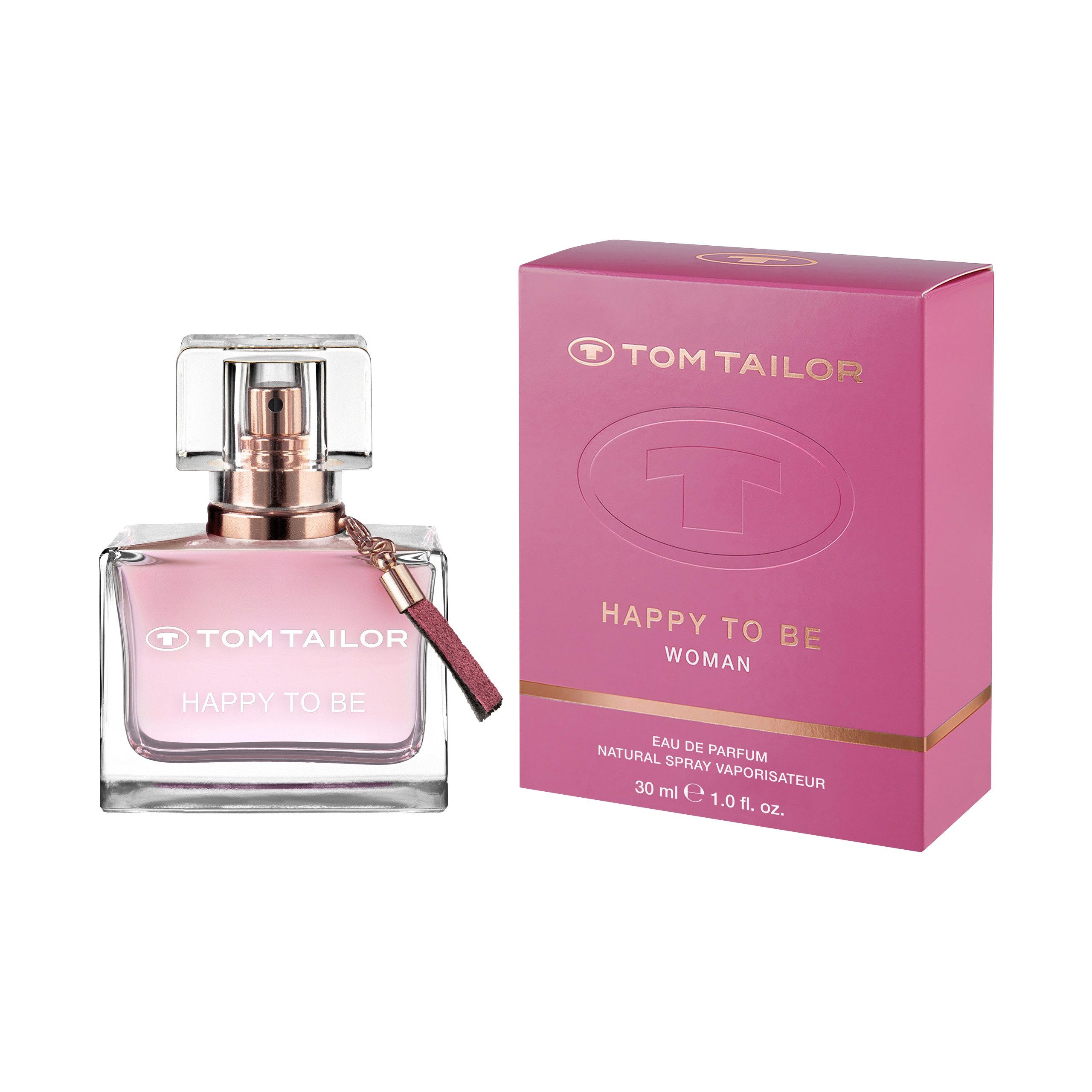 TOM TAILOR Eau de Parfum HAPPY TO BE, EdP 30 ml Woman