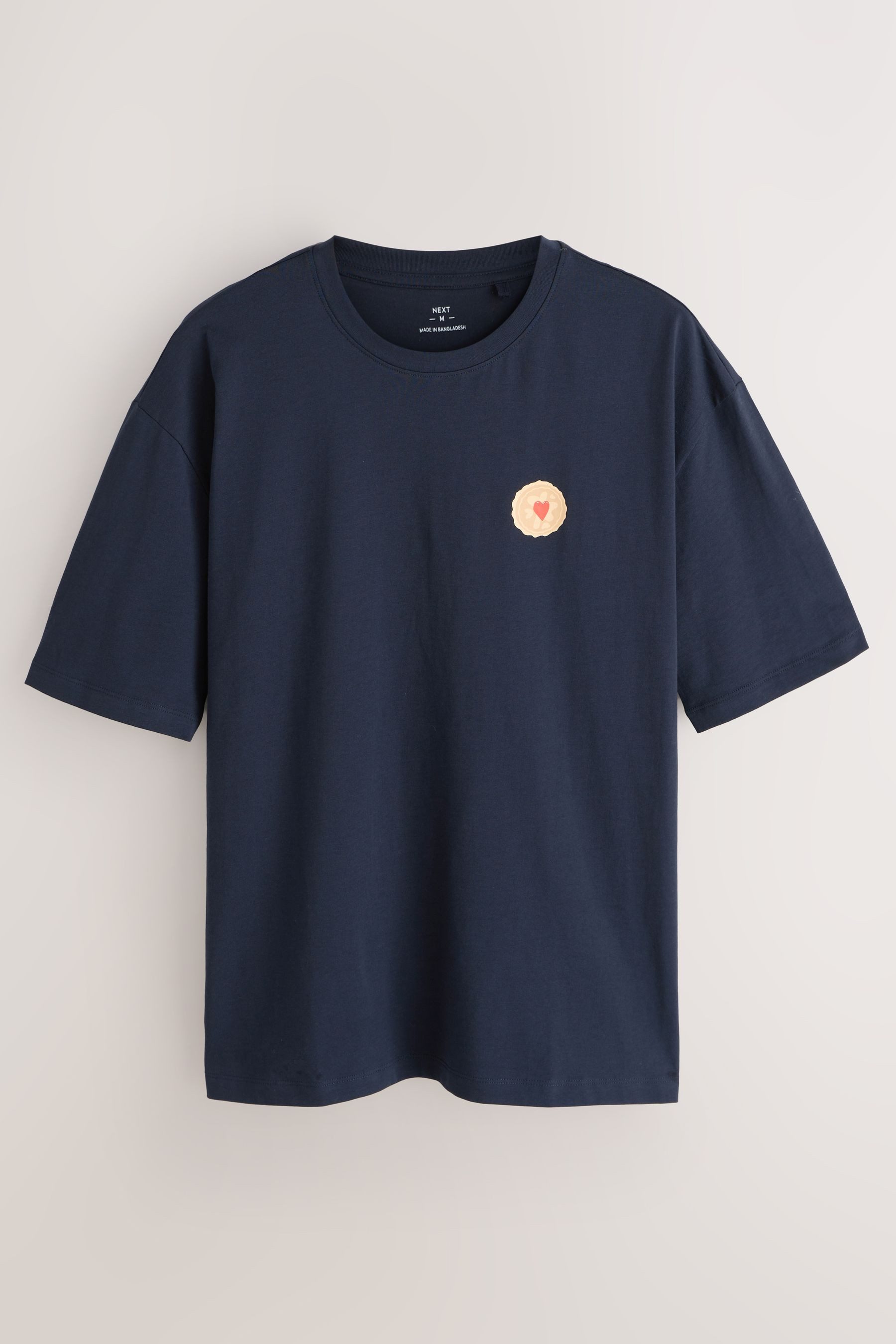 Next Pyjama Kurzärmeliger Jersey-Schlafanzug mit Print (2 tlg)