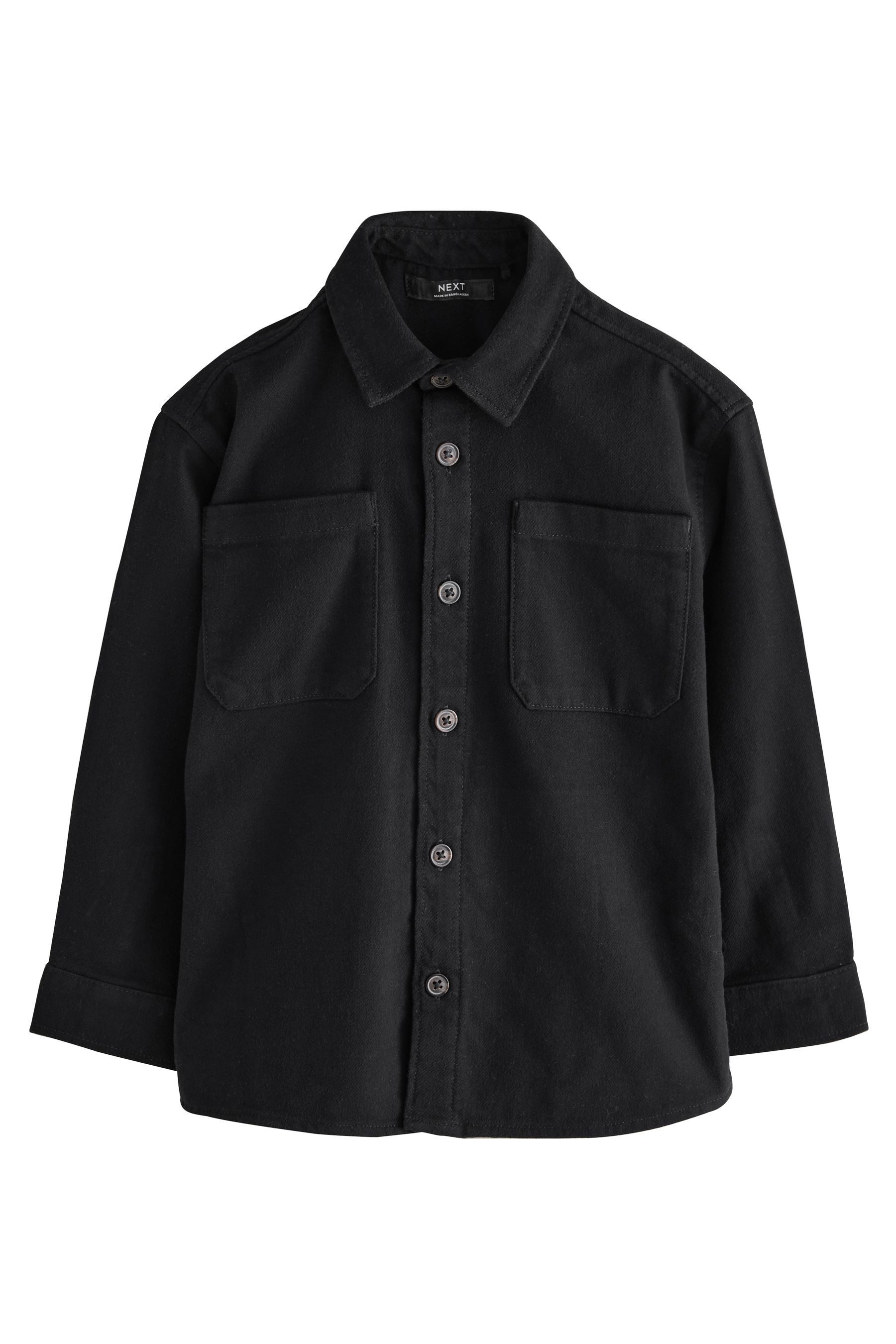 Next Outdoorhemd Hemdjacke in gebürsteter Optik (1-tlg)