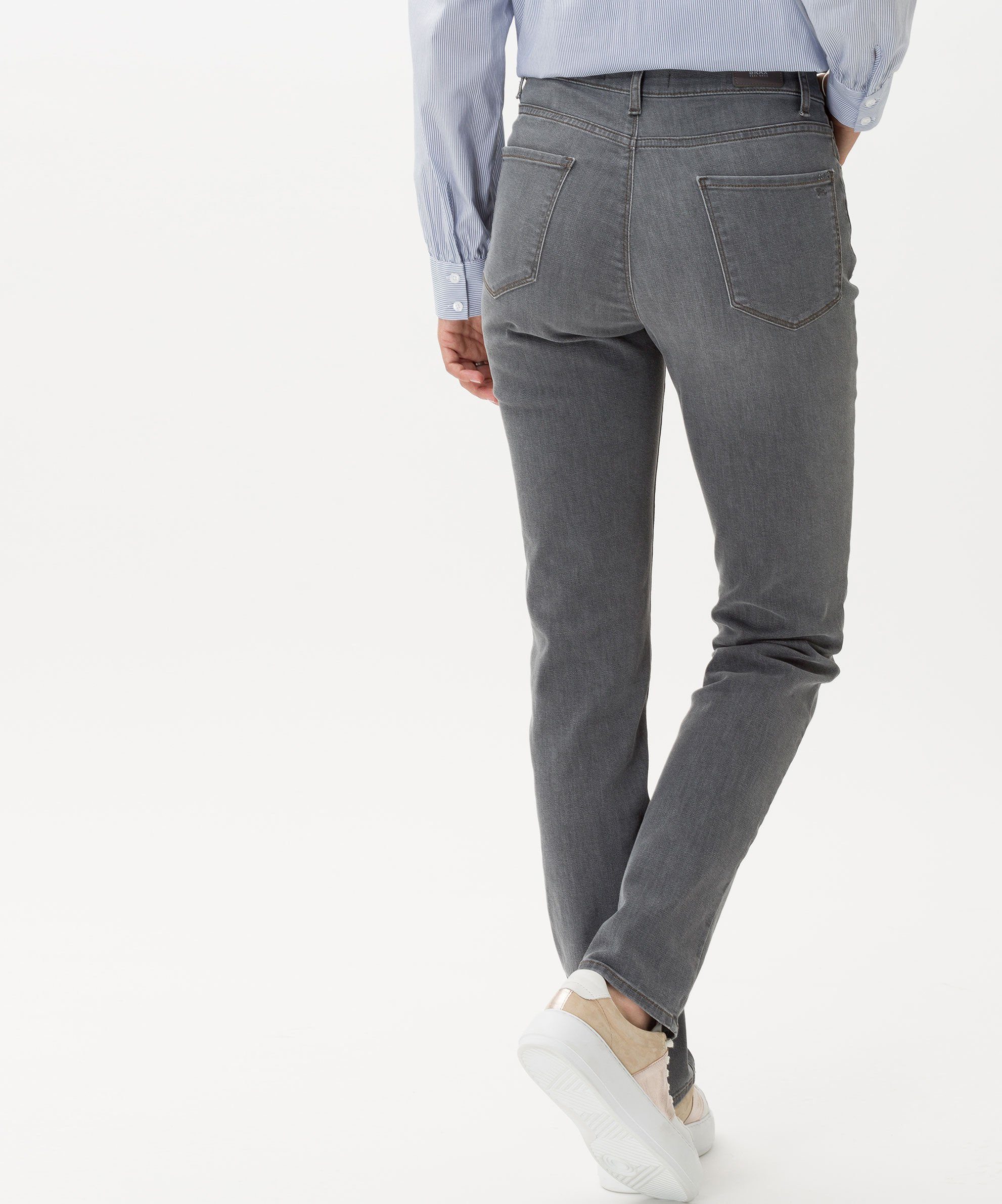 grey Brax used Slim-fit-Jeans Five-Pocket-Jeans