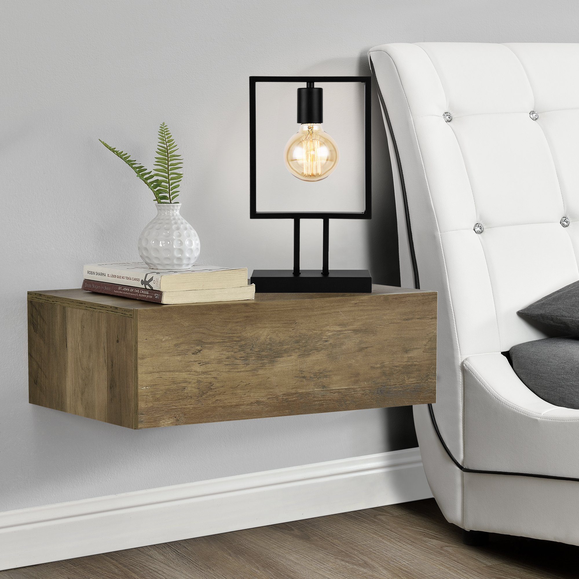 lux.pro Tischleuchte, ohne Leuchtmittel, »Turku« Tischlampe Nachttischlampe günstig online kaufen