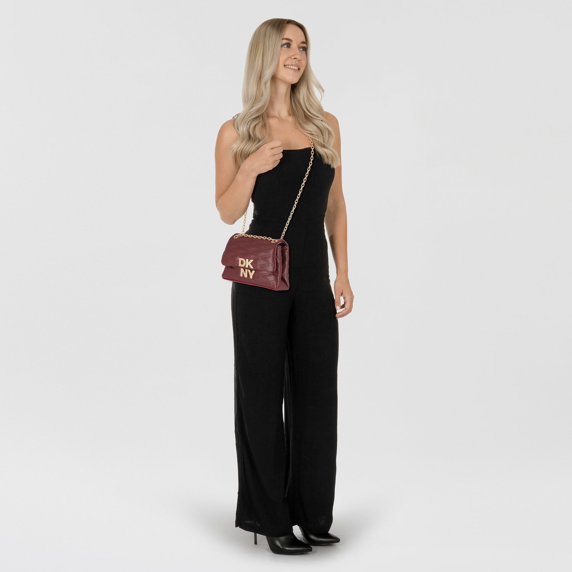 DKNY Schultertasche Minna, Leder