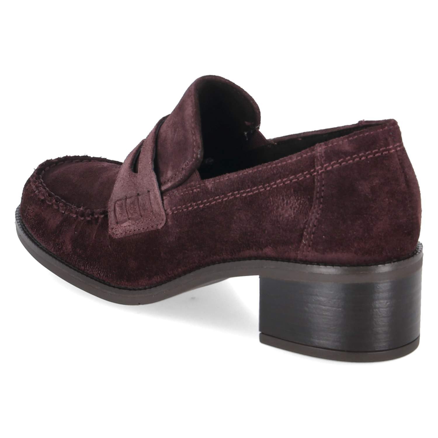 Paul Green Paul Green Hochfrontpumps / Trotteur 1260-004 Damen Rauleder red Slipper – Bild 3 von 5