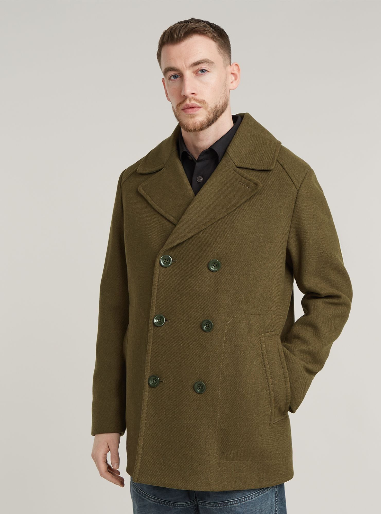 G-STAR Outdoorjacke Wool Peacoat