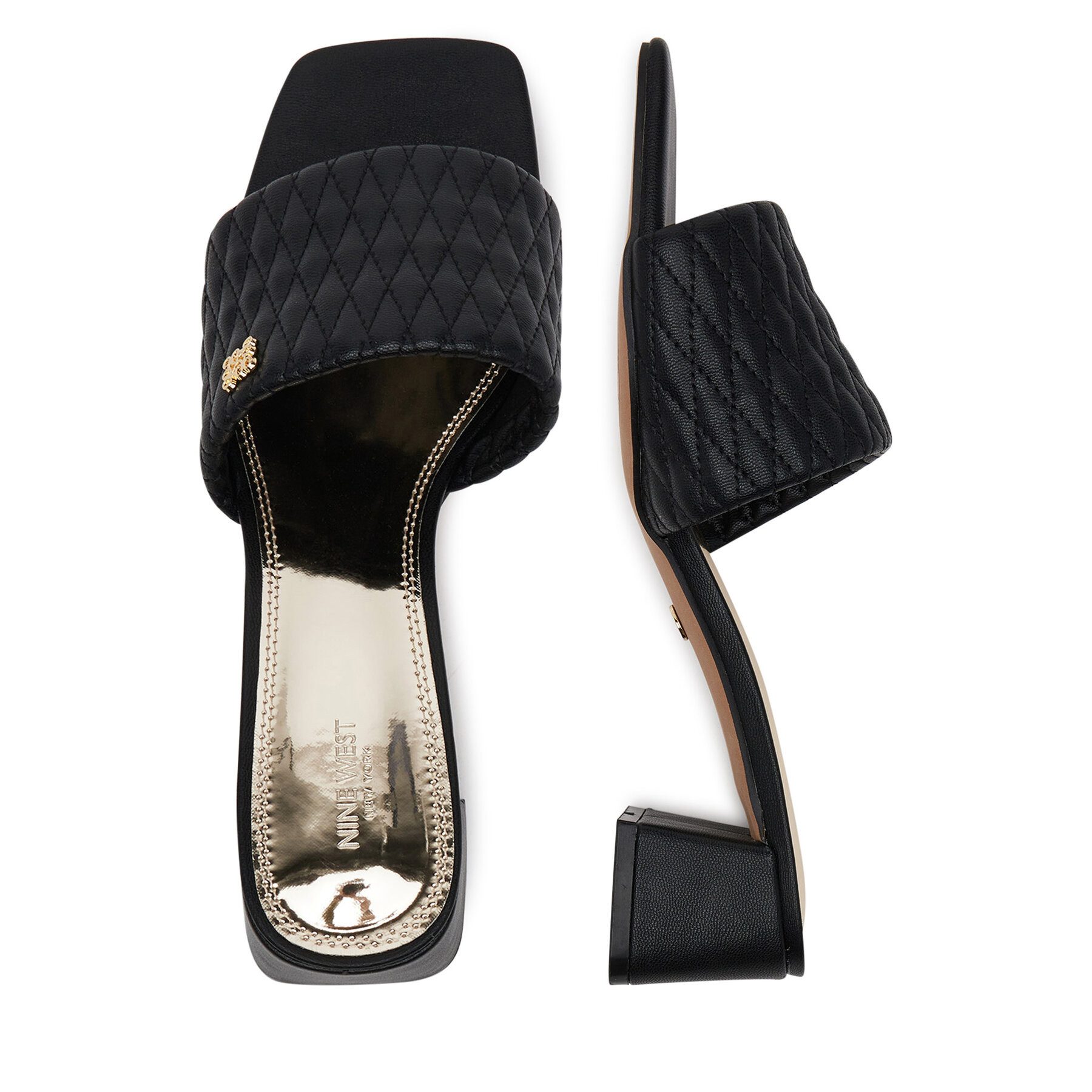 Nine West Damen Flip-Flops S4S96897-01 Schwarz Badepantolette