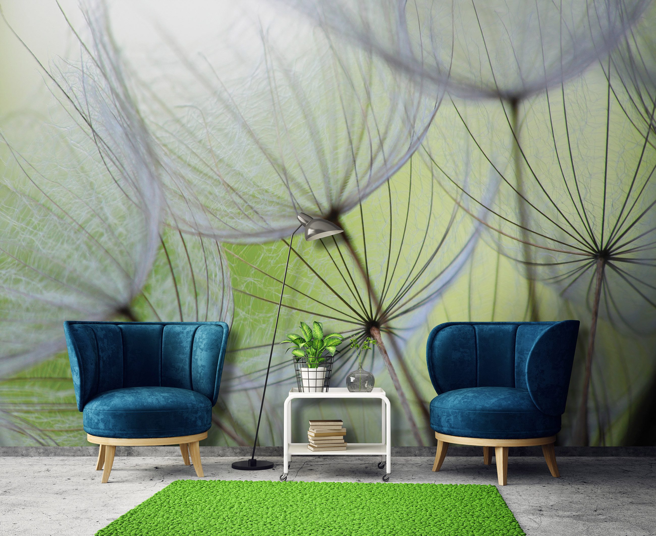 Wallarena Fototapete Pusteblumen Natur Blumen Wohnzimmer Schlafzimmer Vlies günstig online kaufen