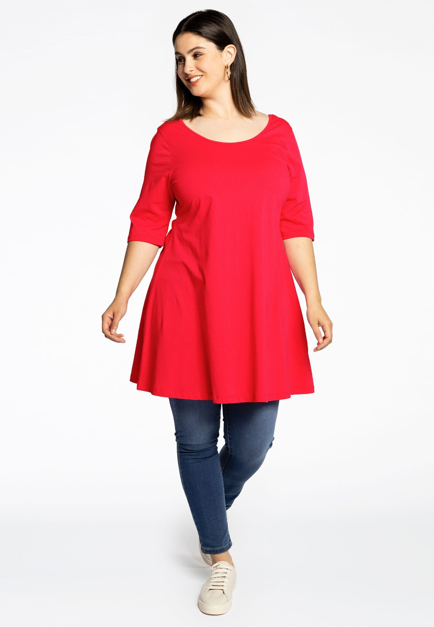 YOEK Shirttop Damen T-Shirt Große Größen günstig online kaufen