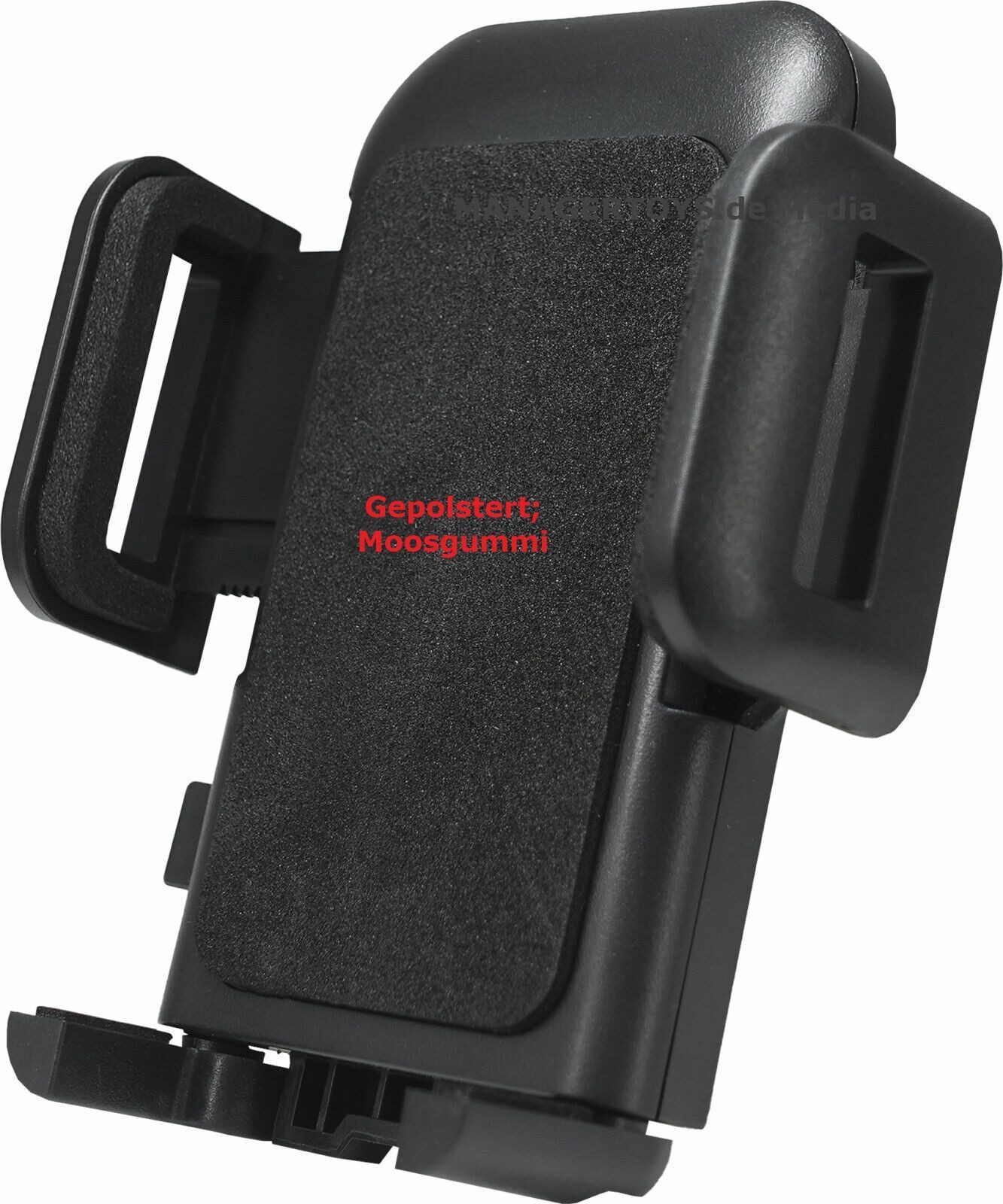 Smartphone-Halterung Universal Handy Halteschale verstellbare Breite 4 Krallen Raster HR
