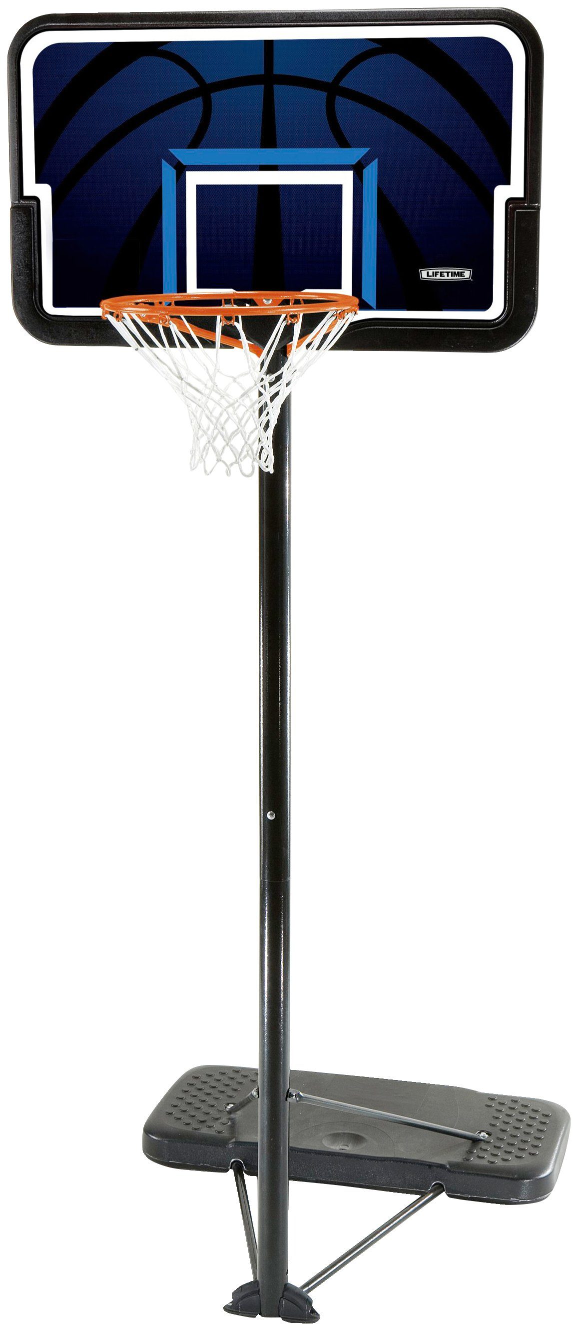 Basketballkorb Nevada, höhenverstellbar schwarz/blau 50NRTH