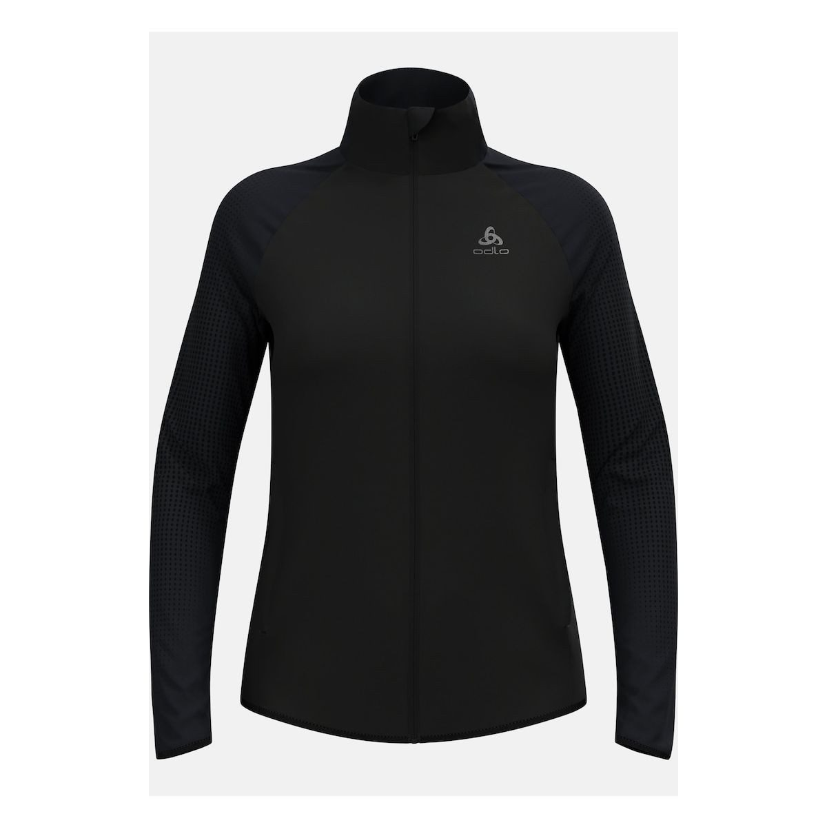 Odlo Funktionsjacke Zeroweight Warm Hybrid Hochfunktionale Damenjacke mit winddichtem Design, ideal für urbanen