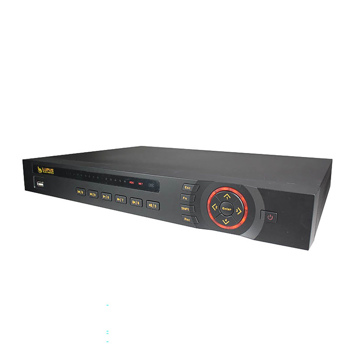 LUPUS ELECTRONICS LE918 4K 8 Kanal NVR Gefahrenmeldeanlage (8 Kanal Netzwerk Video Rekorder für LUPUSNET-HD Serie)
