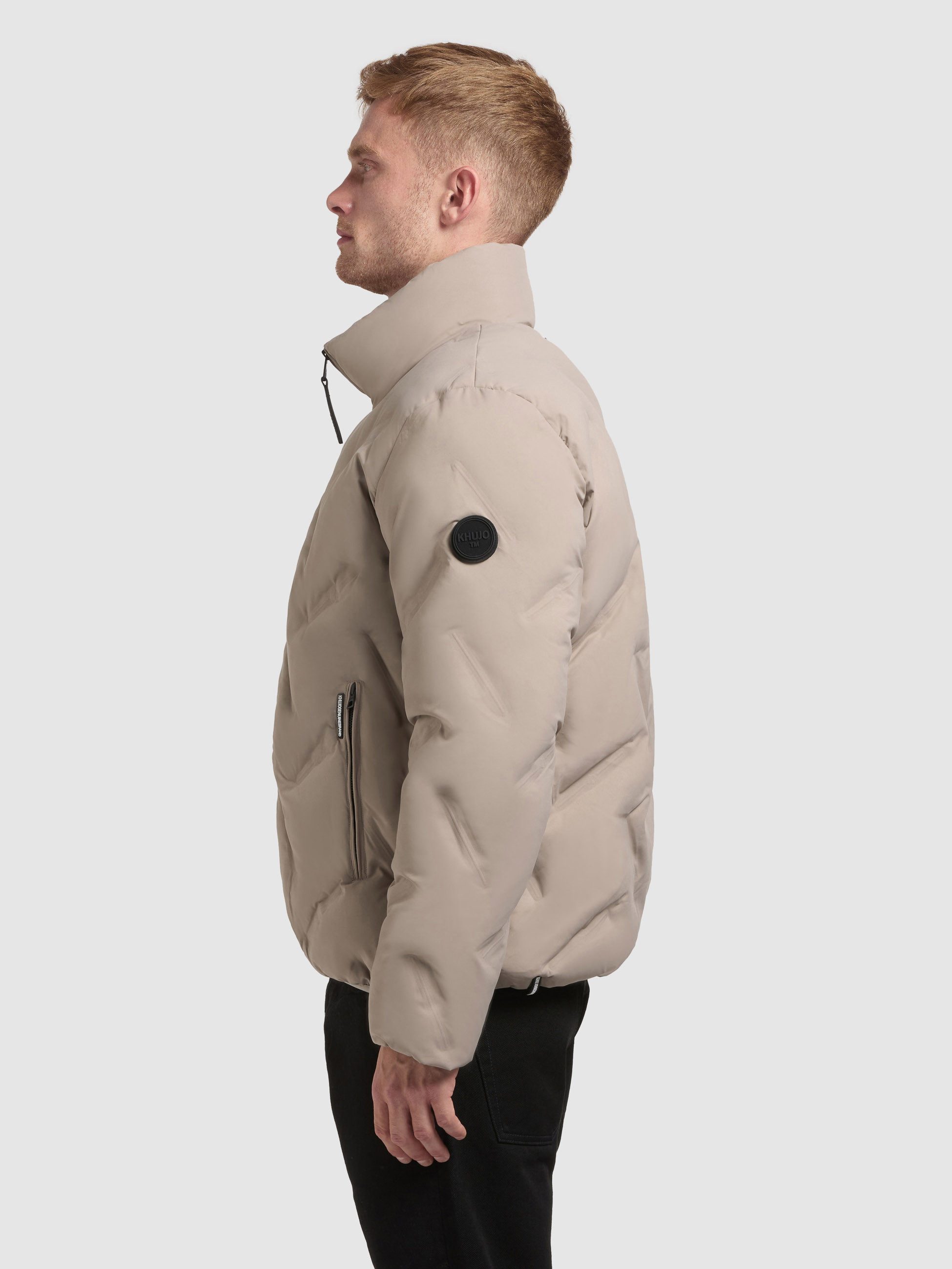 khujo Steppjacke CLOVER mit hochwertiger Prägung