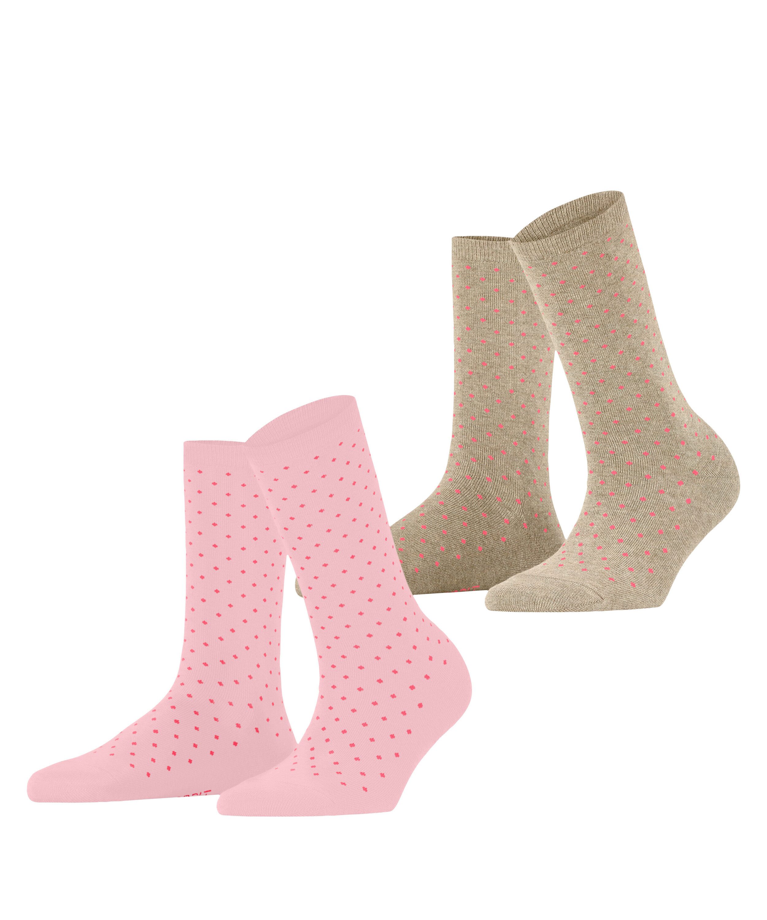 Esprit Socken Fine Dot 2-Pack (2-Paar) aus Biobaumwolle