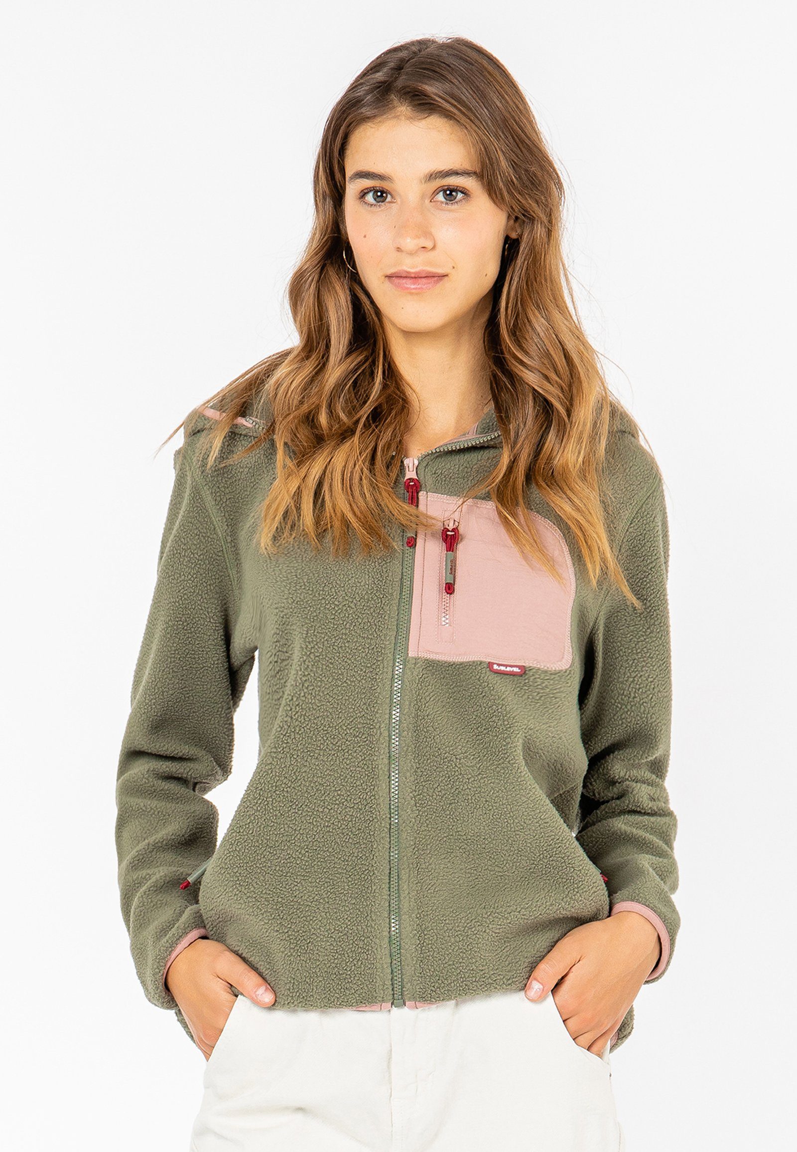 Argstar Damen Fleecejacke Mit 6 Taschen - Leichte Microfleece Jacke Für Herbst & Winter