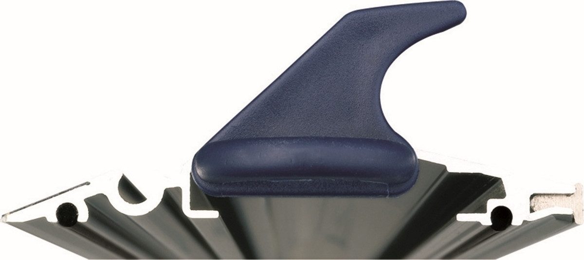 MAPED Lineal Schneidelineal Quadra eloxiertes Aluminium 80 cm schwarz/blau Blister
