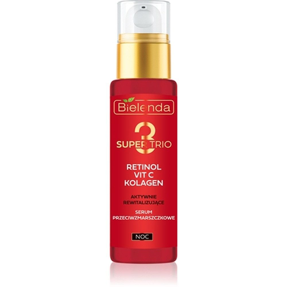 Bielenda Nachtserum Bielenda Super Trio Active Revitalisierendes Anti-Falten-Nachtserum
