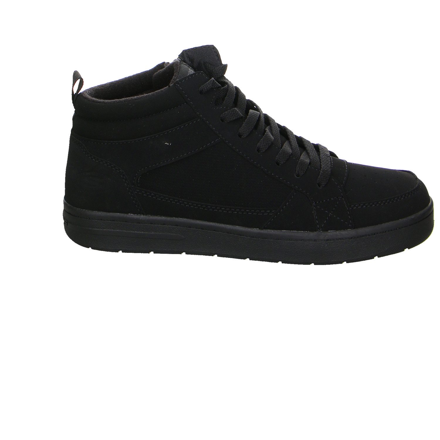 Skechers 405618l Synthetik Schnürstiefel Winter Junge schwarz Winterstiefelette
