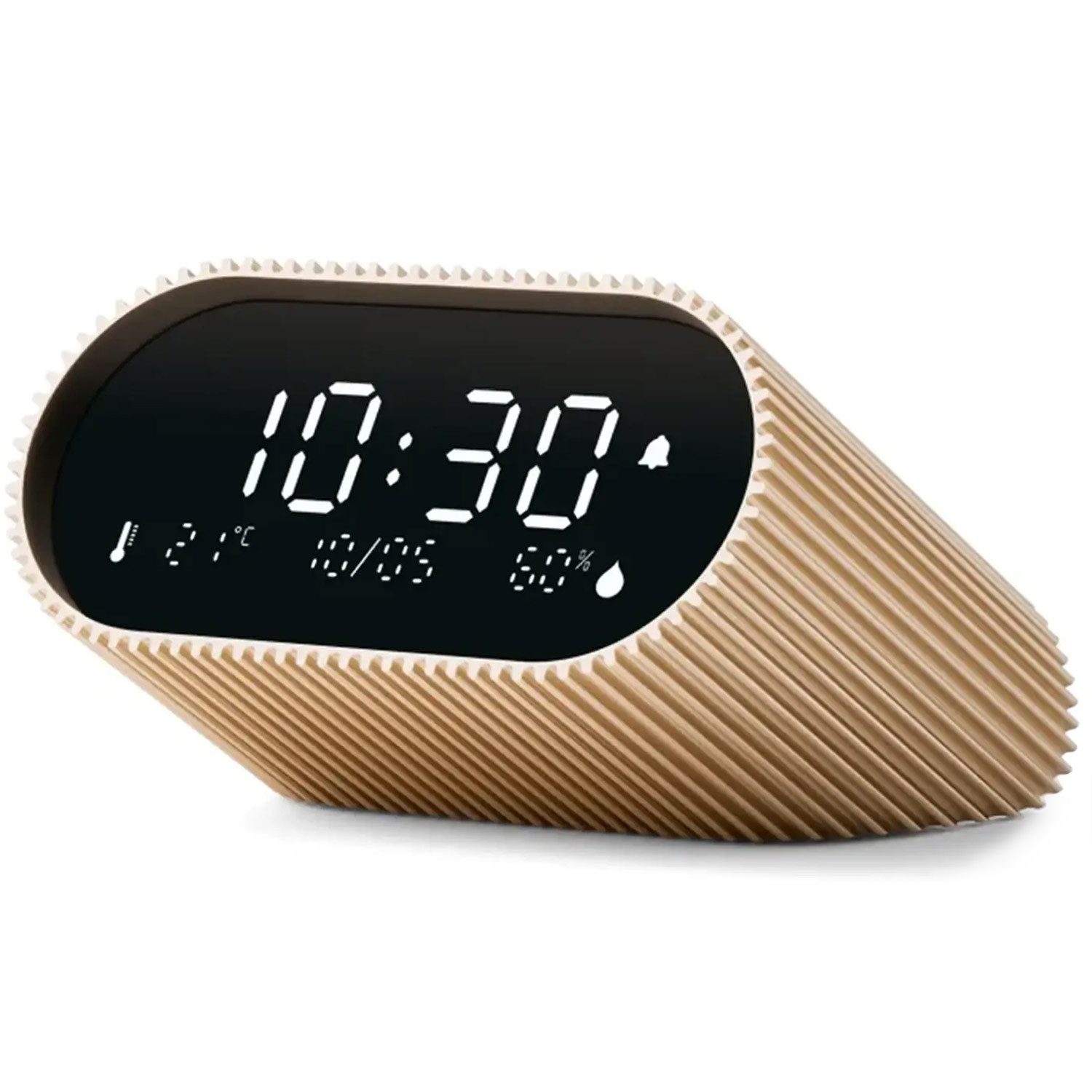 Lexon Quarzwecker Digitalwecker Ray Clock Goldfarben günstig online kaufen