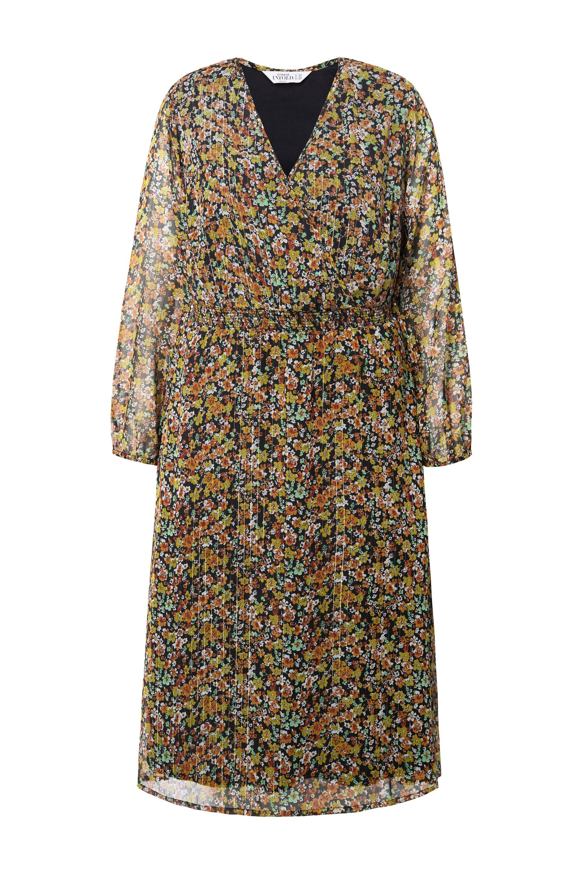 Studio Untold Maxikleid Midikleid Flower-Minimal A-Line elastische Taille günstig online kaufen