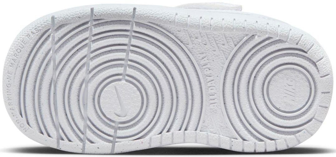 weiß-weiß Sneaker Court Borough Nike Low Recraft Sportswear (TD)