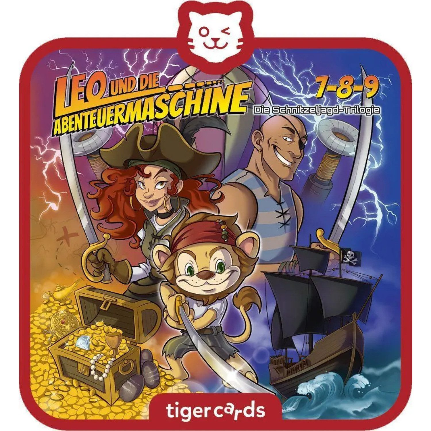 Tiger Media Deutschland GmbH Hörspiel tigercard - Leo und die Abenteuermaschine  - Folge 7,8,9: Die...