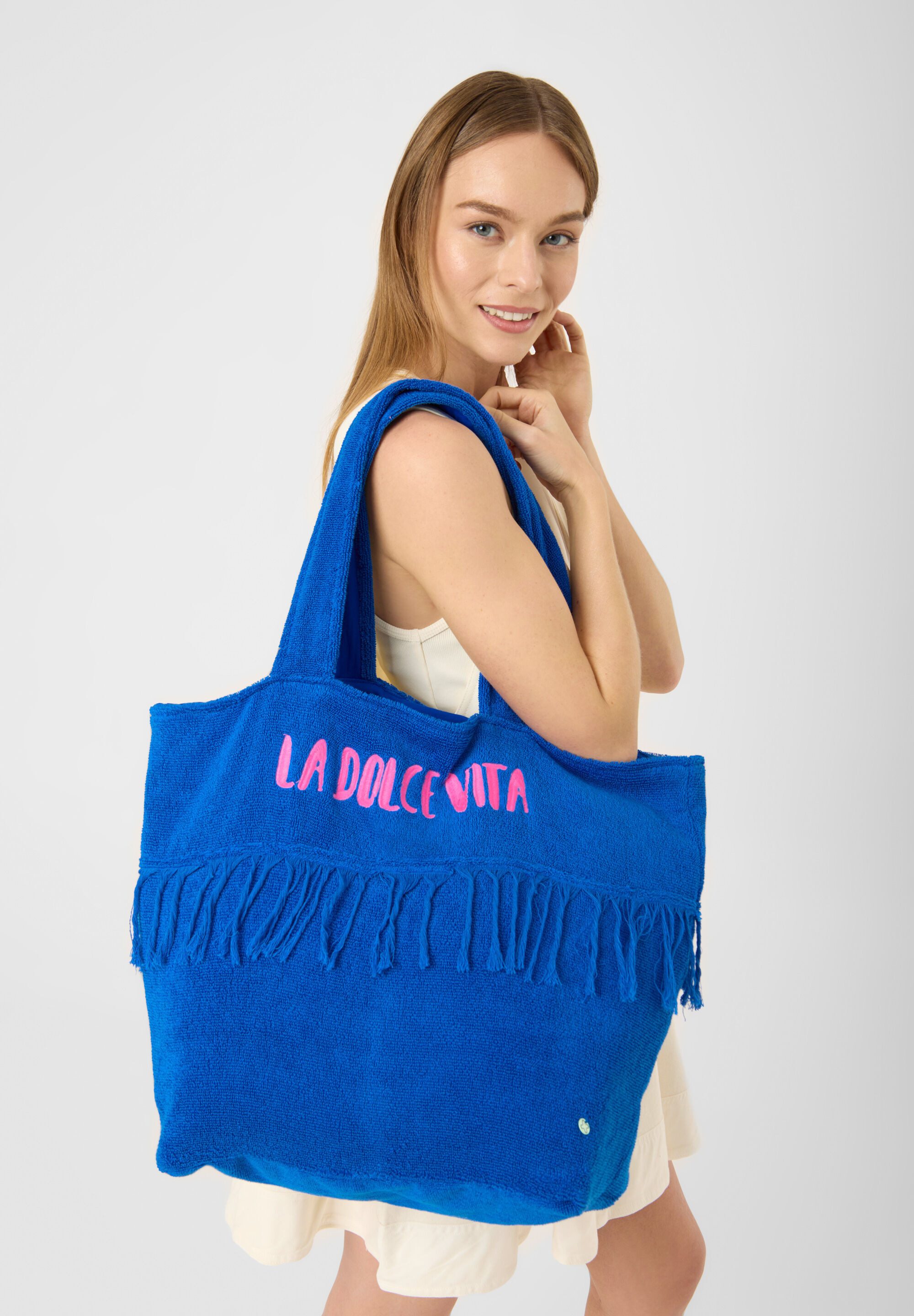 Codello Shopper, mit Stickerei