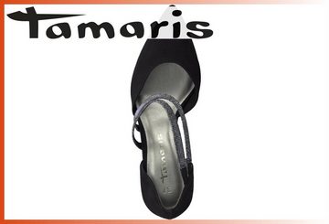 Tamaris Tamaris Pumps schwarz Glizzerriemchen 7,5cm Pumps