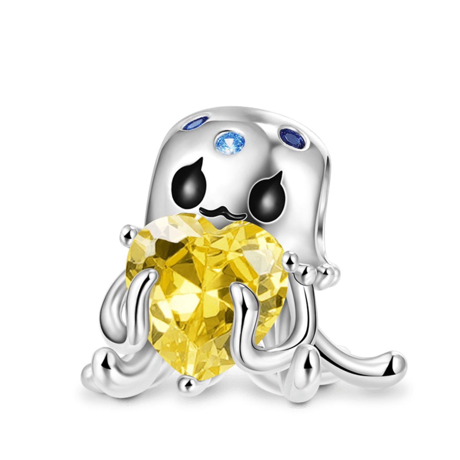 Bead Gnoce Charm Qualle GJC042