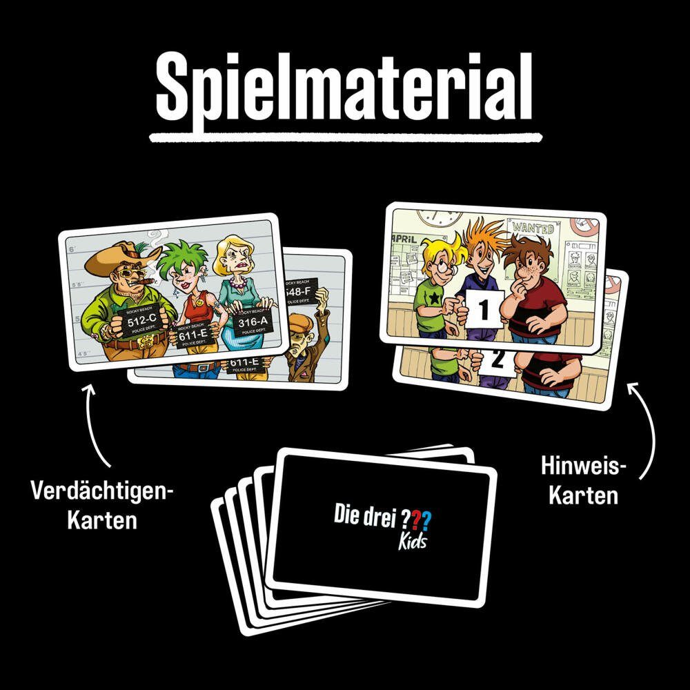 Kosmos Spiel Die drei ??? Kids Auf Verbrecherjagd