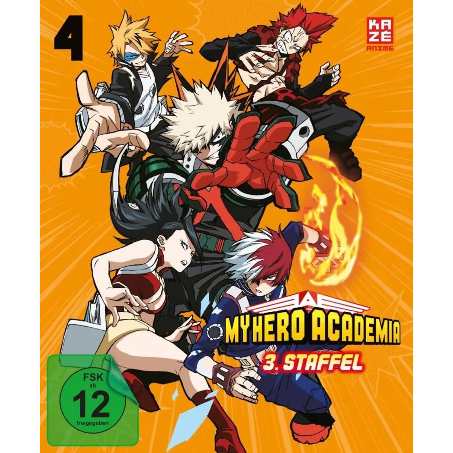 DVD My Hero Academia - 3. Staffel - DVD 4