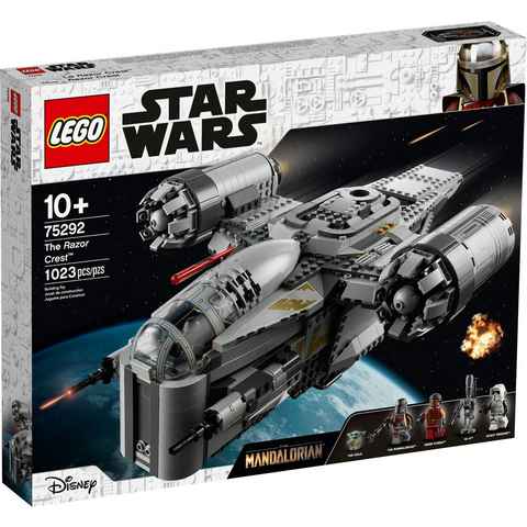 LEGO® Konstruktionsspielsteine LEGO® Star Wars 75292 The Mandalorian Transporter des Kopfgeldjägers