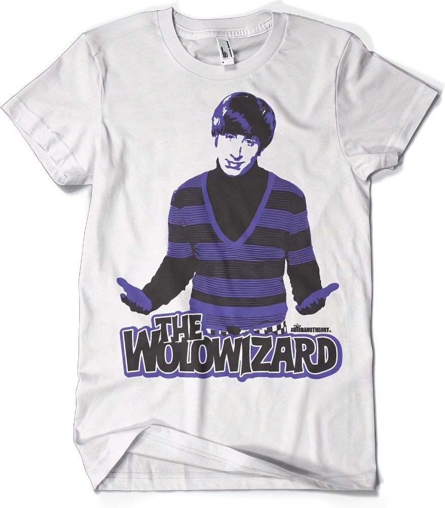 The Big Bang Theory T-Shirt The Wolowizard Big Tall T-Shirt