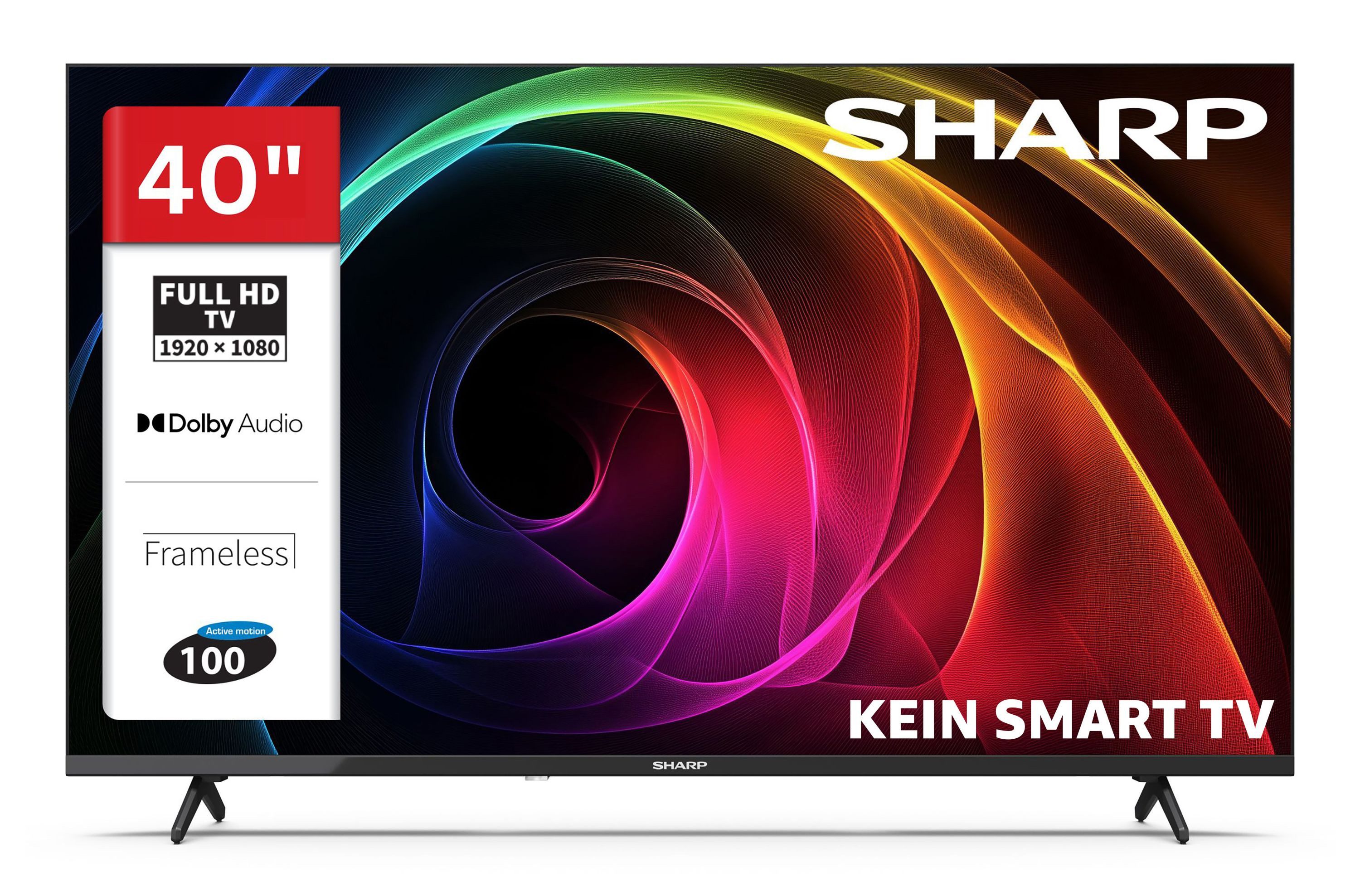 Sharp 40HA1705E LCD-LED Fernseher (101 cm/40 Zoll, Full HD, Full HD TV, Triple-Tuner, 3x HDMI / 2x USB)